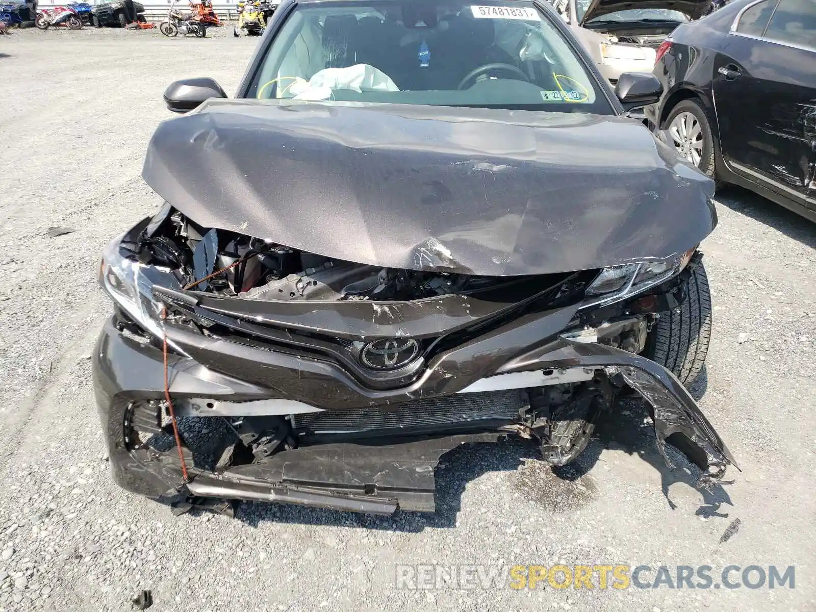 9 Photograph of a damaged car 4T1B11HK1KU759006 TOYOTA CAMRY 2019