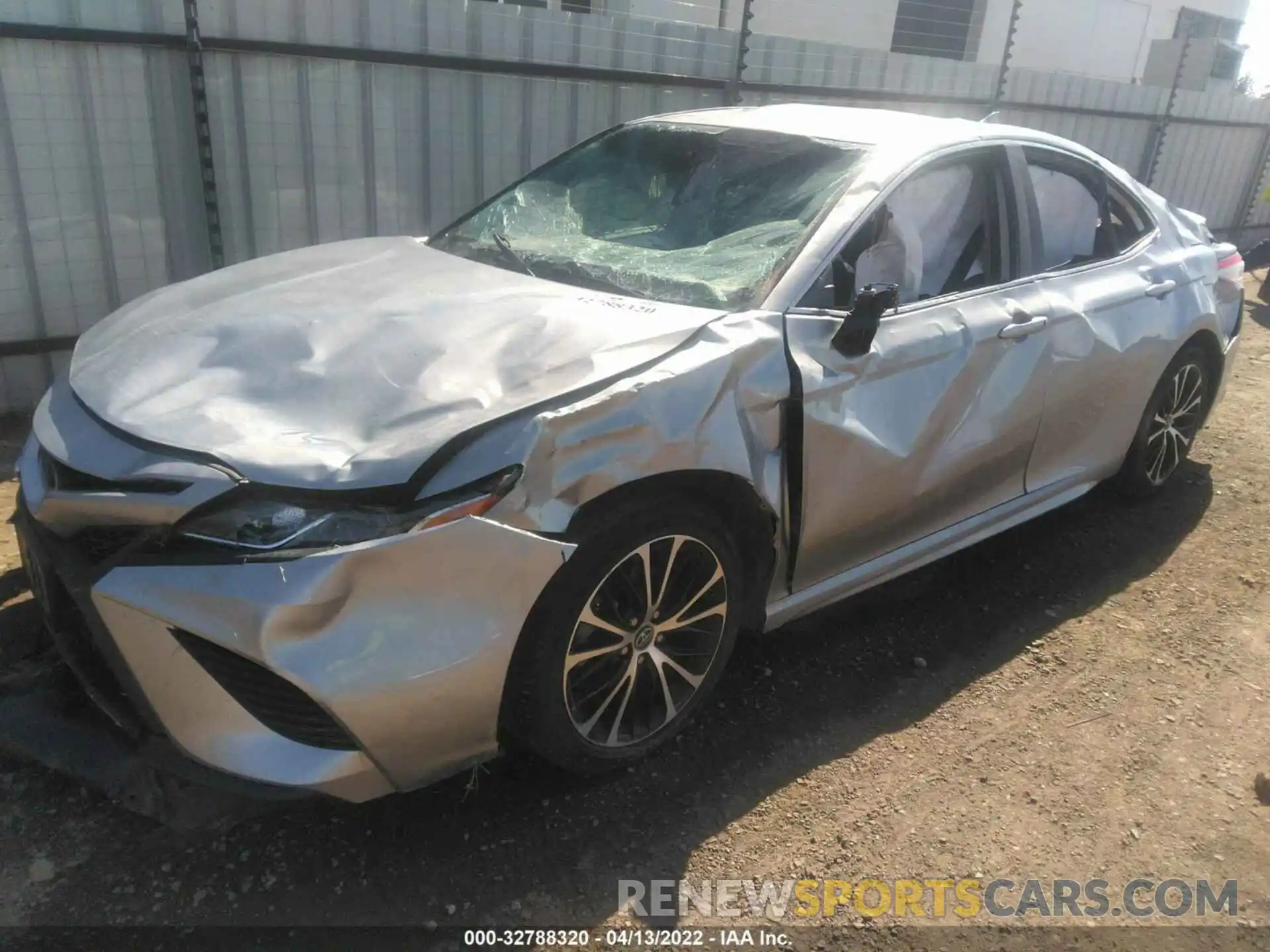 2 Photograph of a damaged car 4T1B11HK1KU759037 TOYOTA CAMRY 2019