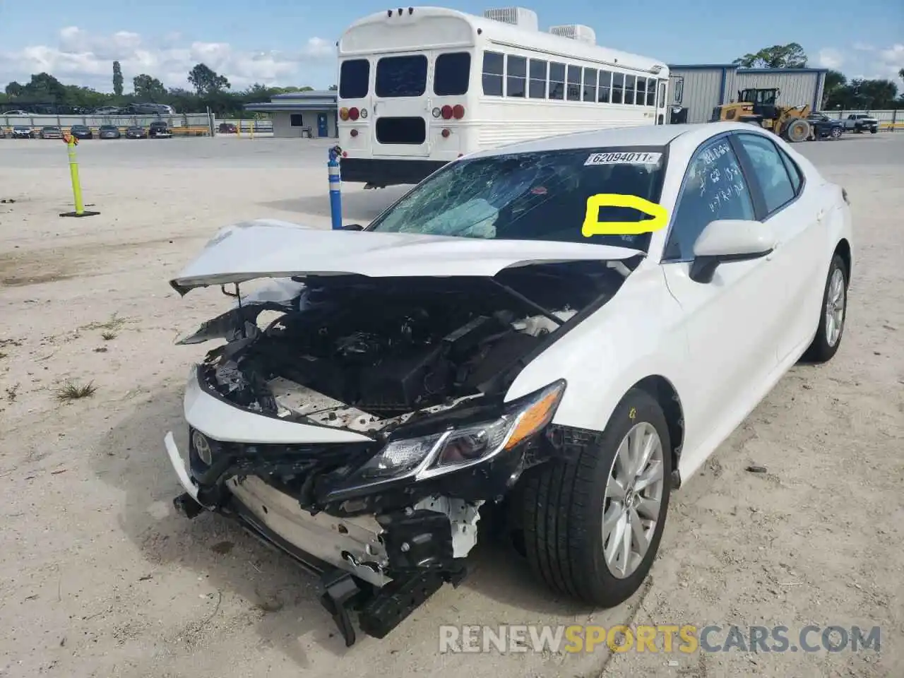 2 Photograph of a damaged car 4T1B11HK1KU759779 TOYOTA CAMRY 2019