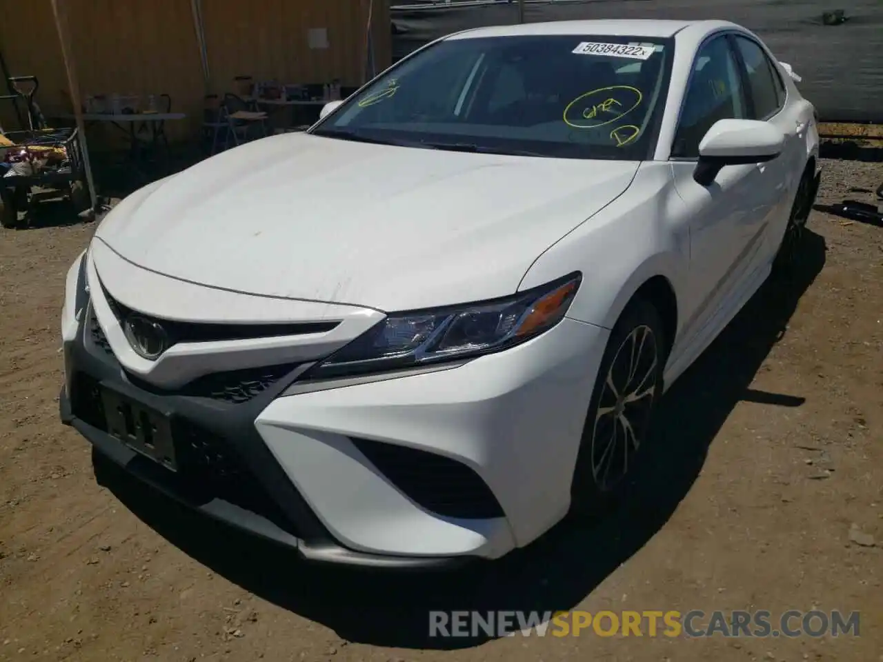 2 Photograph of a damaged car 4T1B11HK1KU763623 TOYOTA CAMRY 2019