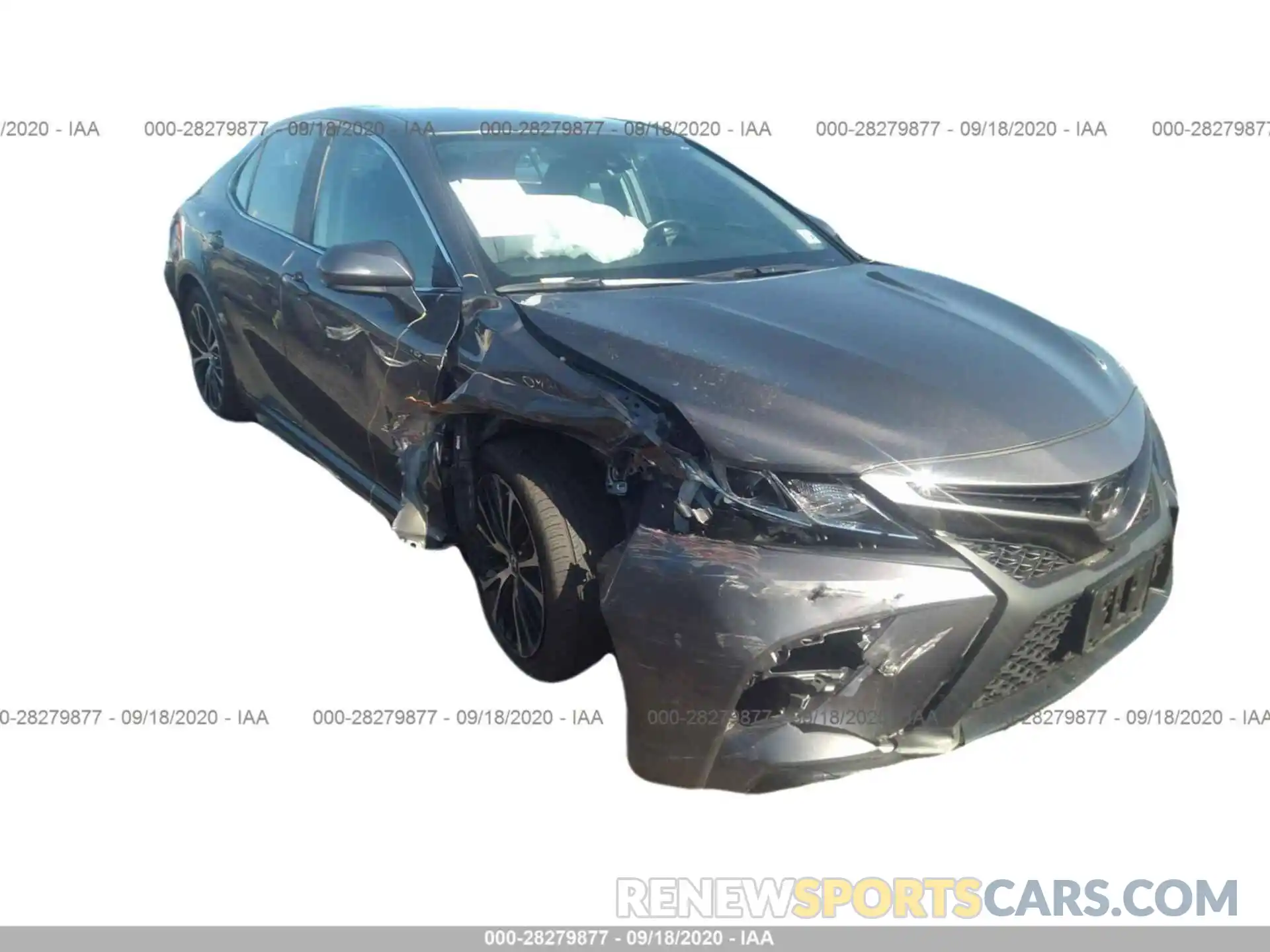 1 Photograph of a damaged car 4T1B11HK1KU765789 TOYOTA CAMRY 2019