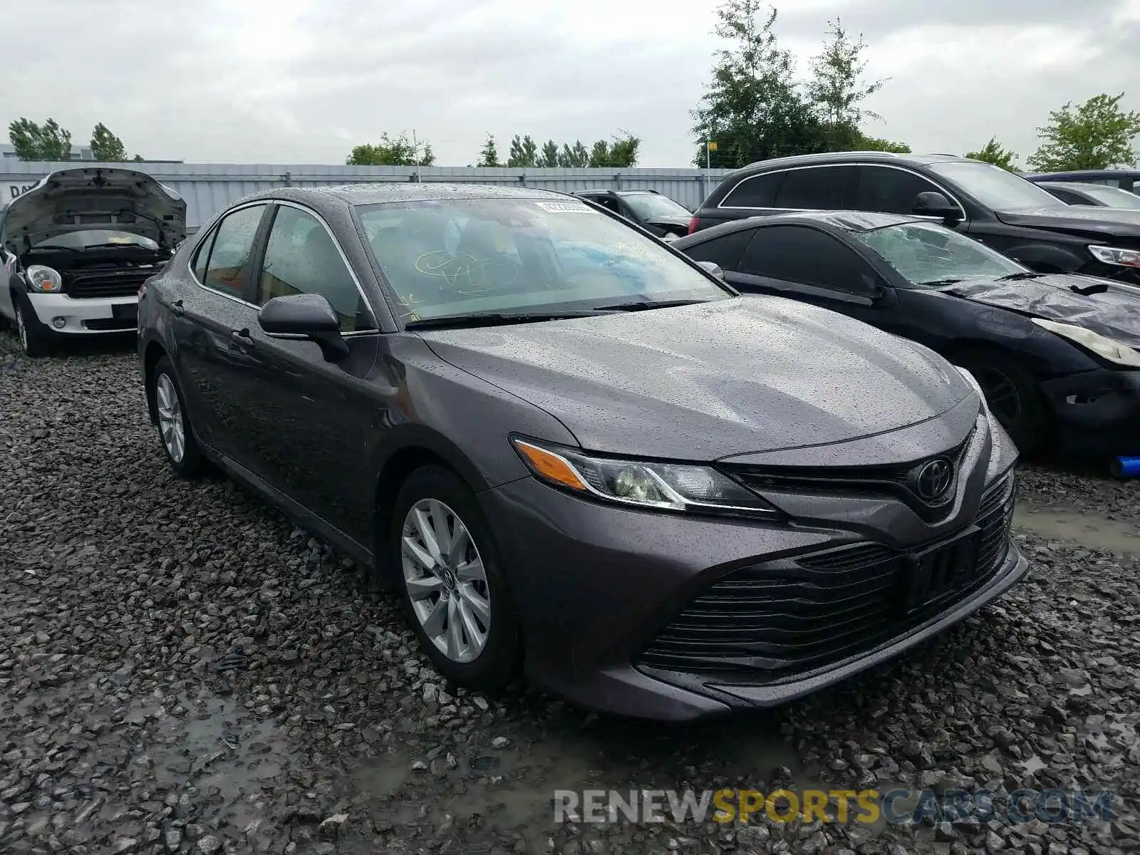 1 Photograph of a damaged car 4T1B11HK1KU766117 TOYOTA CAMRY 2019