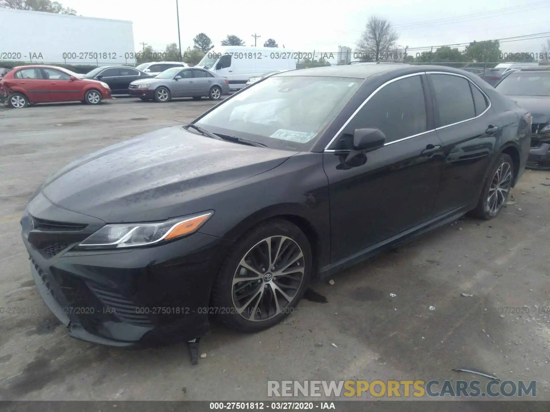 2 Photograph of a damaged car 4T1B11HK1KU769325 TOYOTA CAMRY 2019