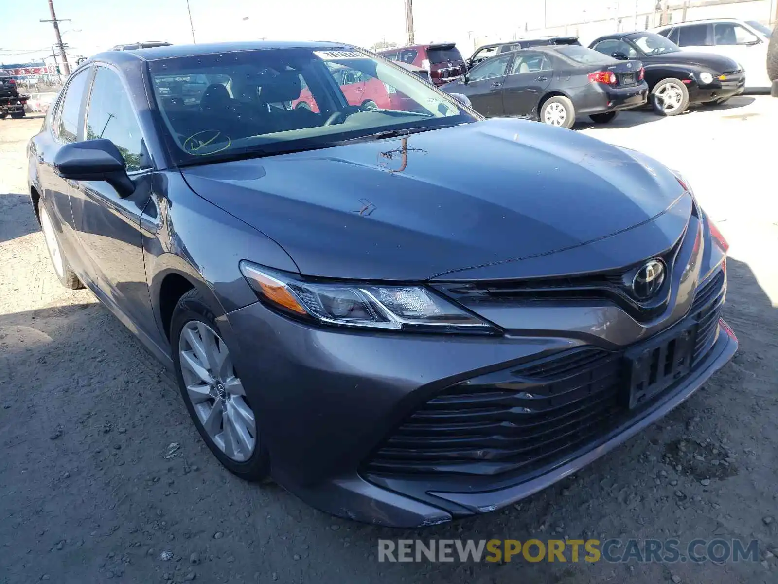 1 Photograph of a damaged car 4T1B11HK1KU771446 TOYOTA CAMRY 2019