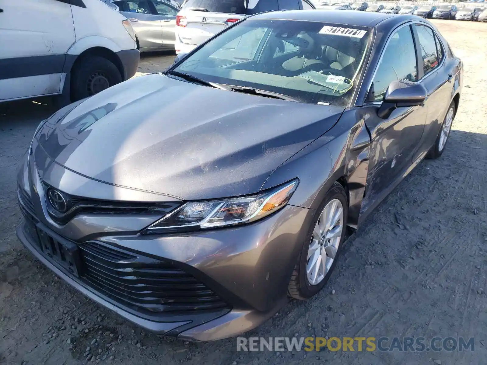 2 Photograph of a damaged car 4T1B11HK1KU771446 TOYOTA CAMRY 2019