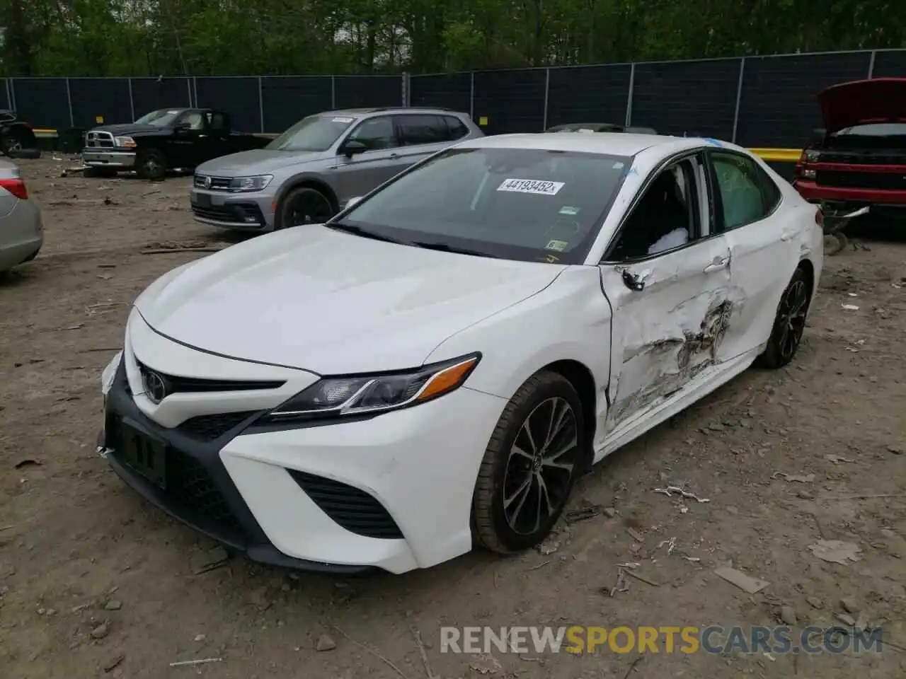 2 Photograph of a damaged car 4T1B11HK1KU771561 TOYOTA CAMRY 2019