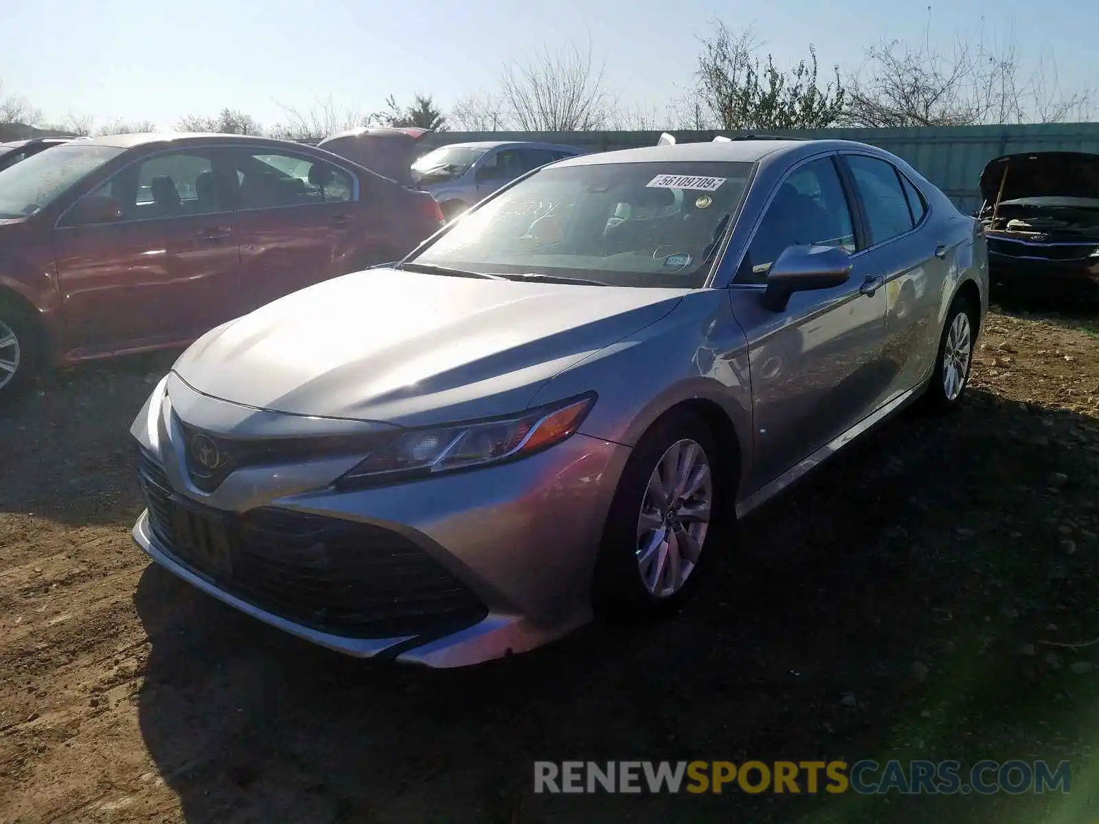 2 Photograph of a damaged car 4T1B11HK1KU772001 TOYOTA CAMRY 2019