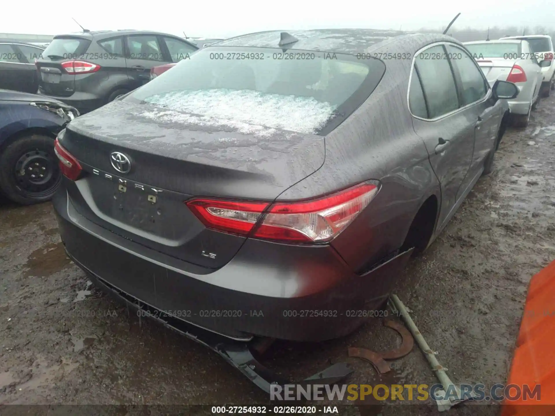 4 Photograph of a damaged car 4T1B11HK1KU772595 TOYOTA CAMRY 2019