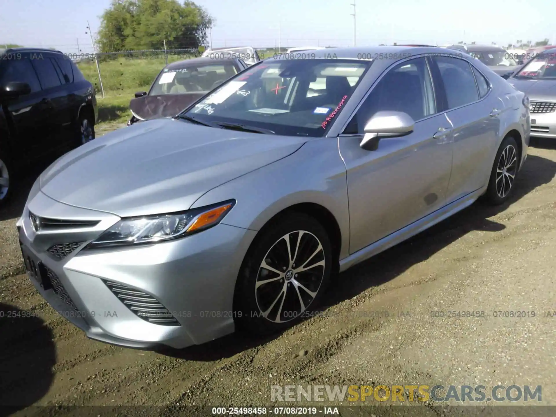 2 Photograph of a damaged car 4T1B11HK1KU772869 TOYOTA CAMRY 2019