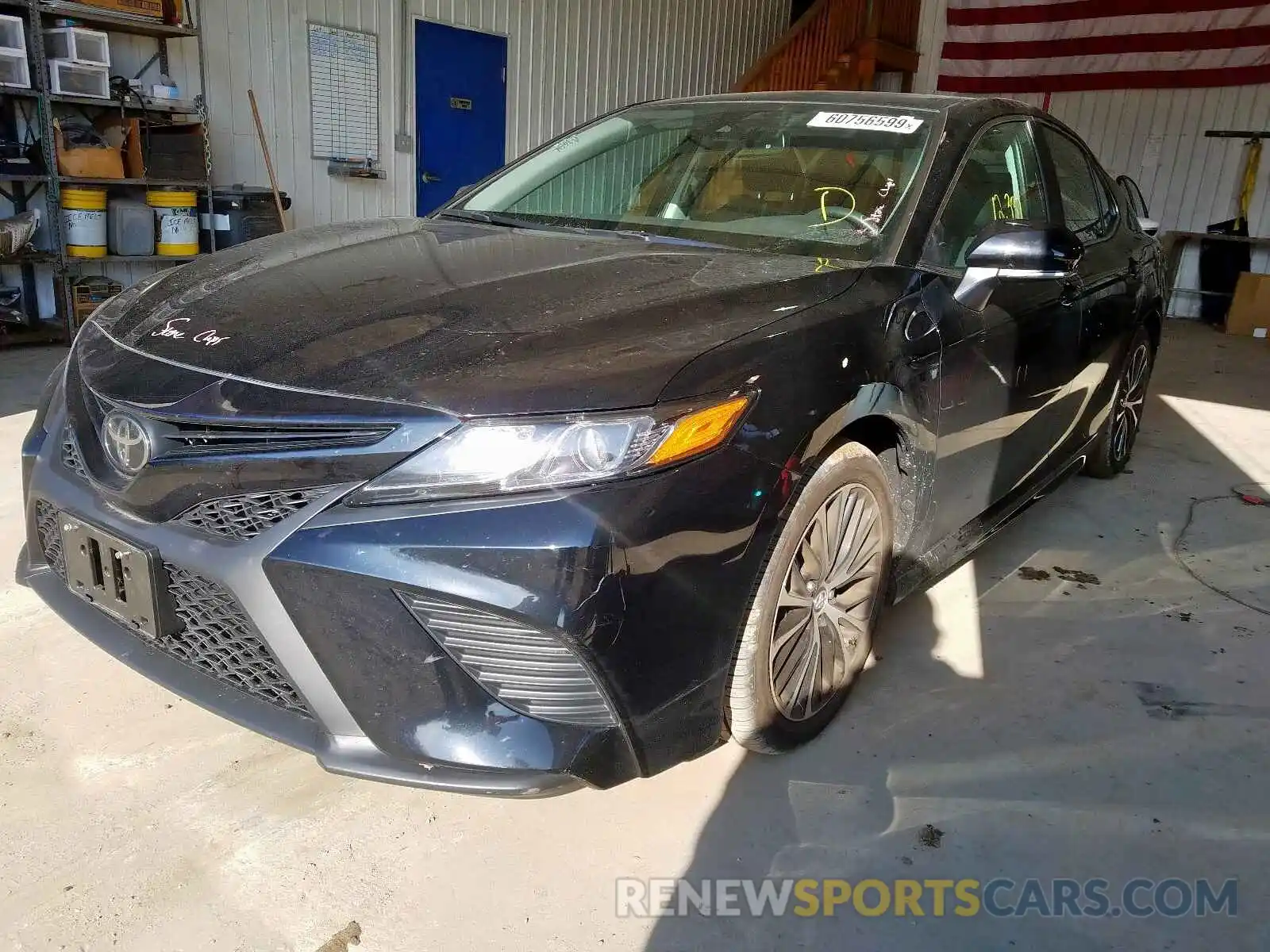 2 Photograph of a damaged car 4T1B11HK1KU772967 TOYOTA CAMRY 2019