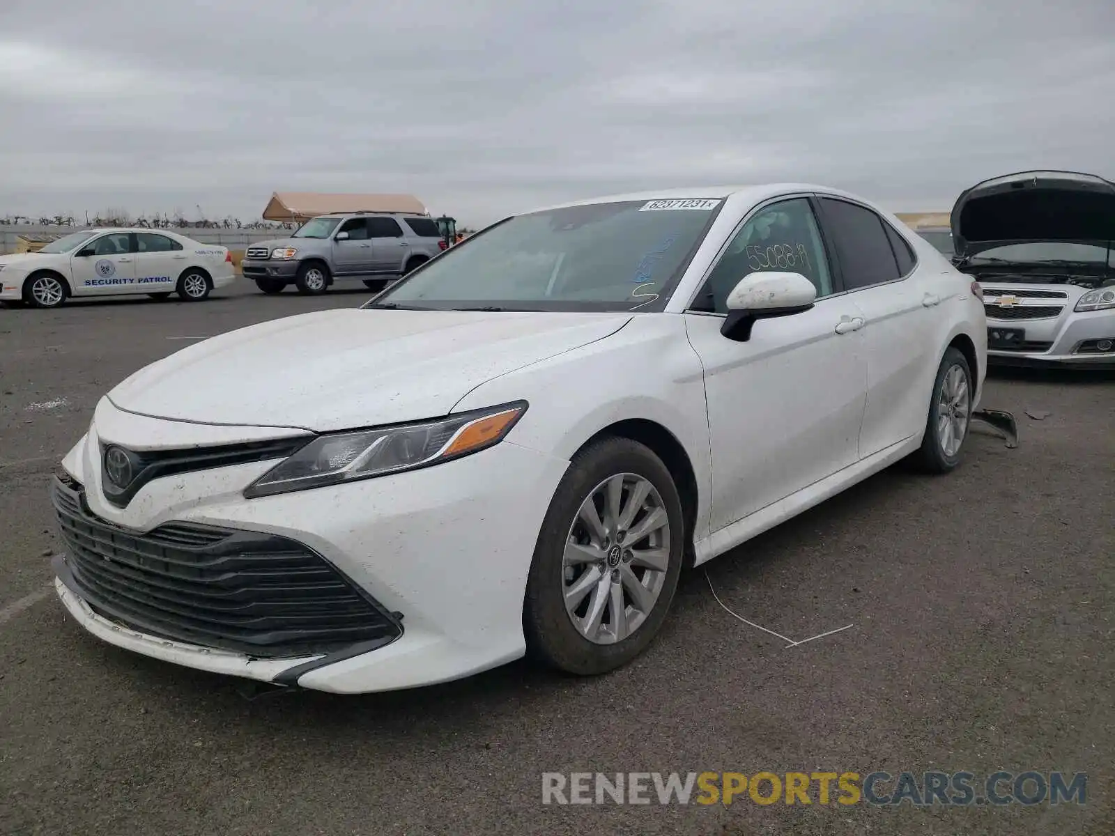 2 Photograph of a damaged car 4T1B11HK1KU773066 TOYOTA CAMRY 2019