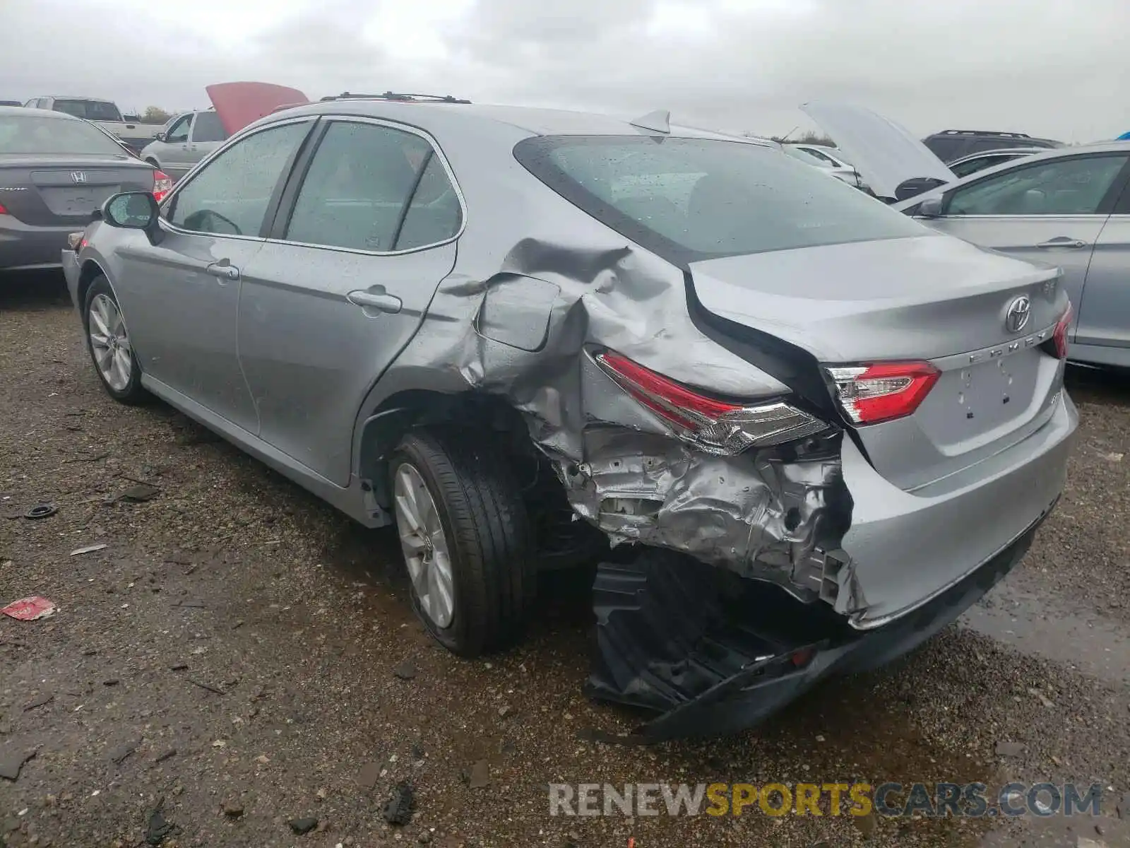 3 Photograph of a damaged car 4T1B11HK1KU774203 TOYOTA CAMRY 2019