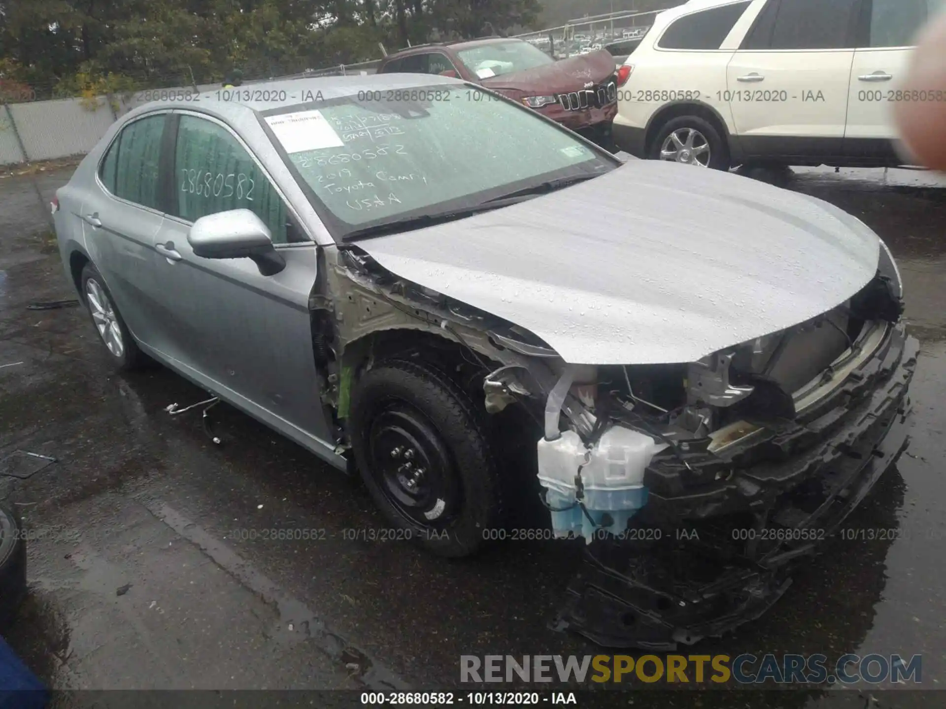 1 Photograph of a damaged car 4T1B11HK1KU775058 TOYOTA CAMRY 2019