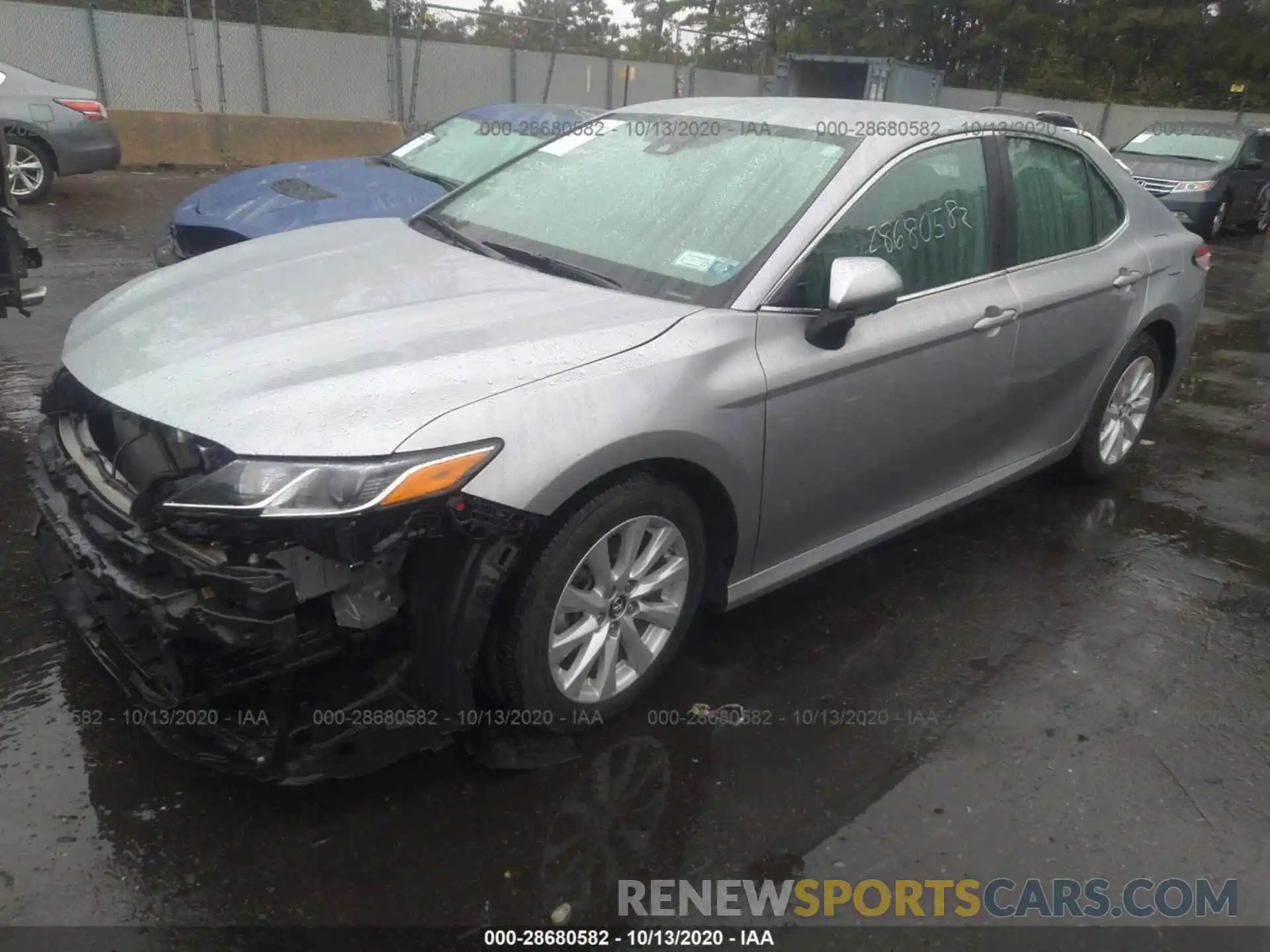 2 Photograph of a damaged car 4T1B11HK1KU775058 TOYOTA CAMRY 2019