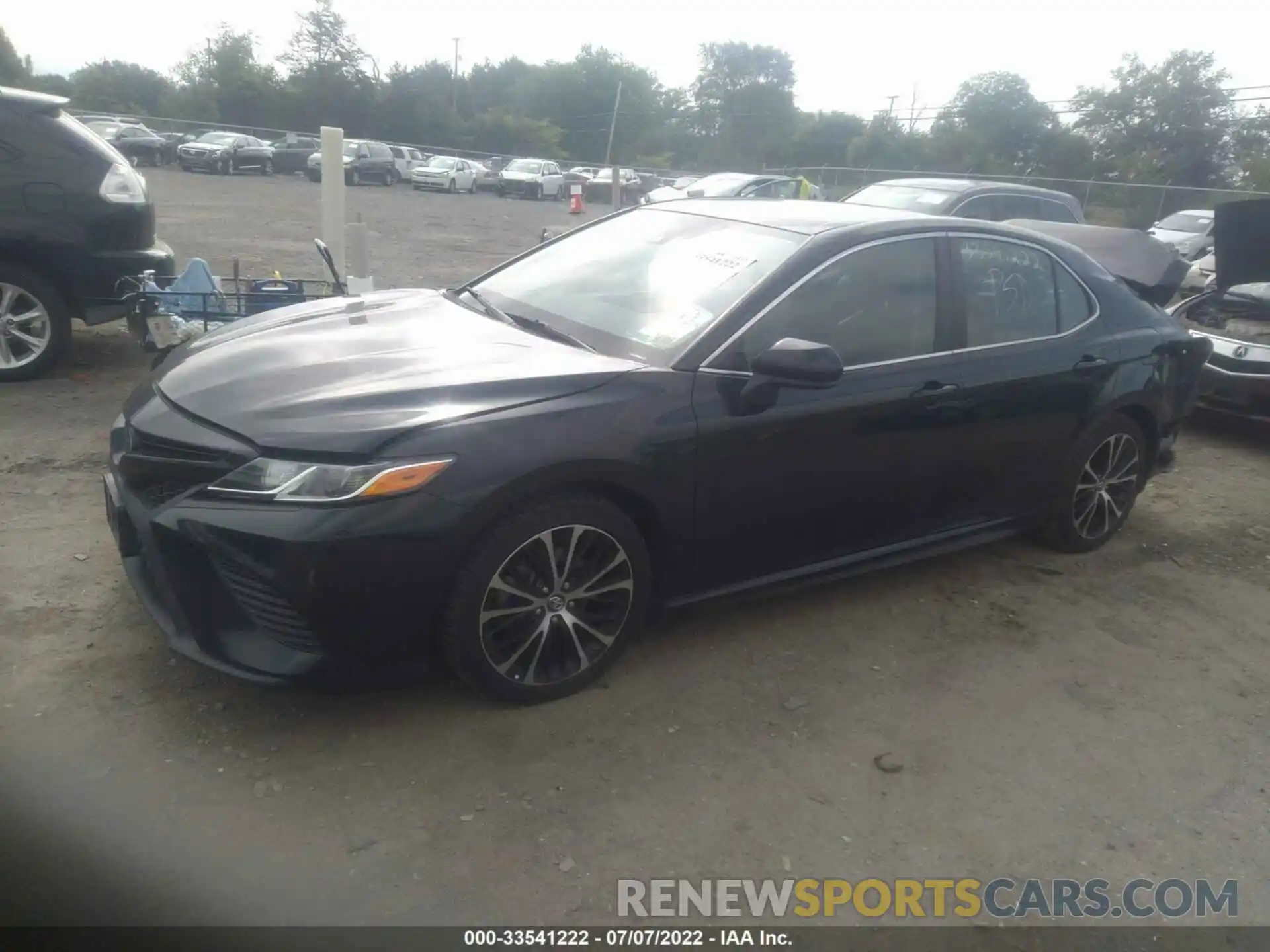 2 Photograph of a damaged car 4T1B11HK1KU777909 TOYOTA CAMRY 2019