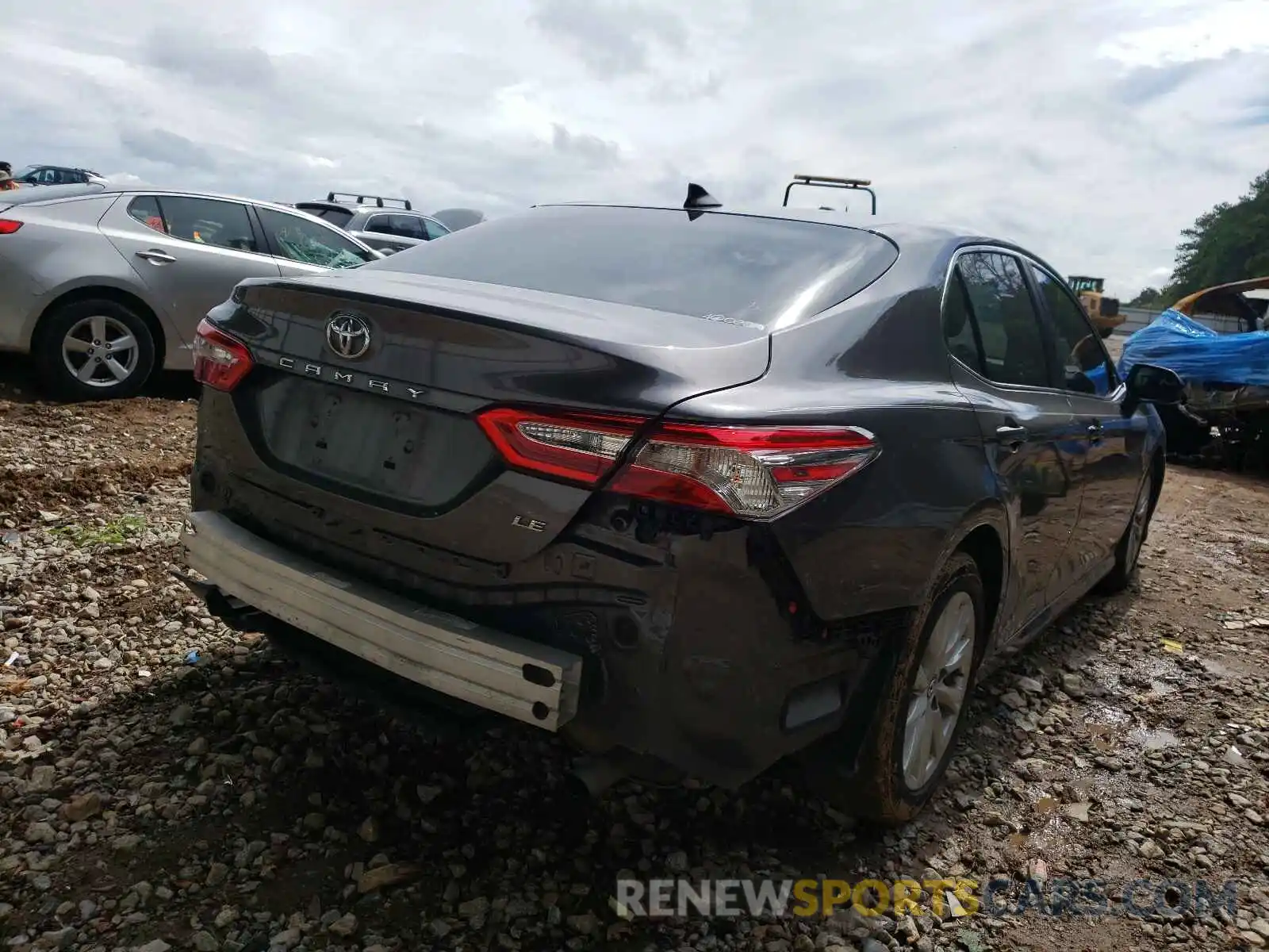 4 Photograph of a damaged car 4T1B11HK1KU778722 TOYOTA CAMRY 2019