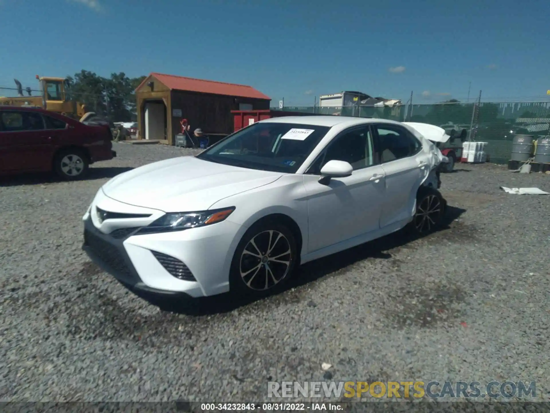 2 Photograph of a damaged car 4T1B11HK1KU778946 TOYOTA CAMRY 2019