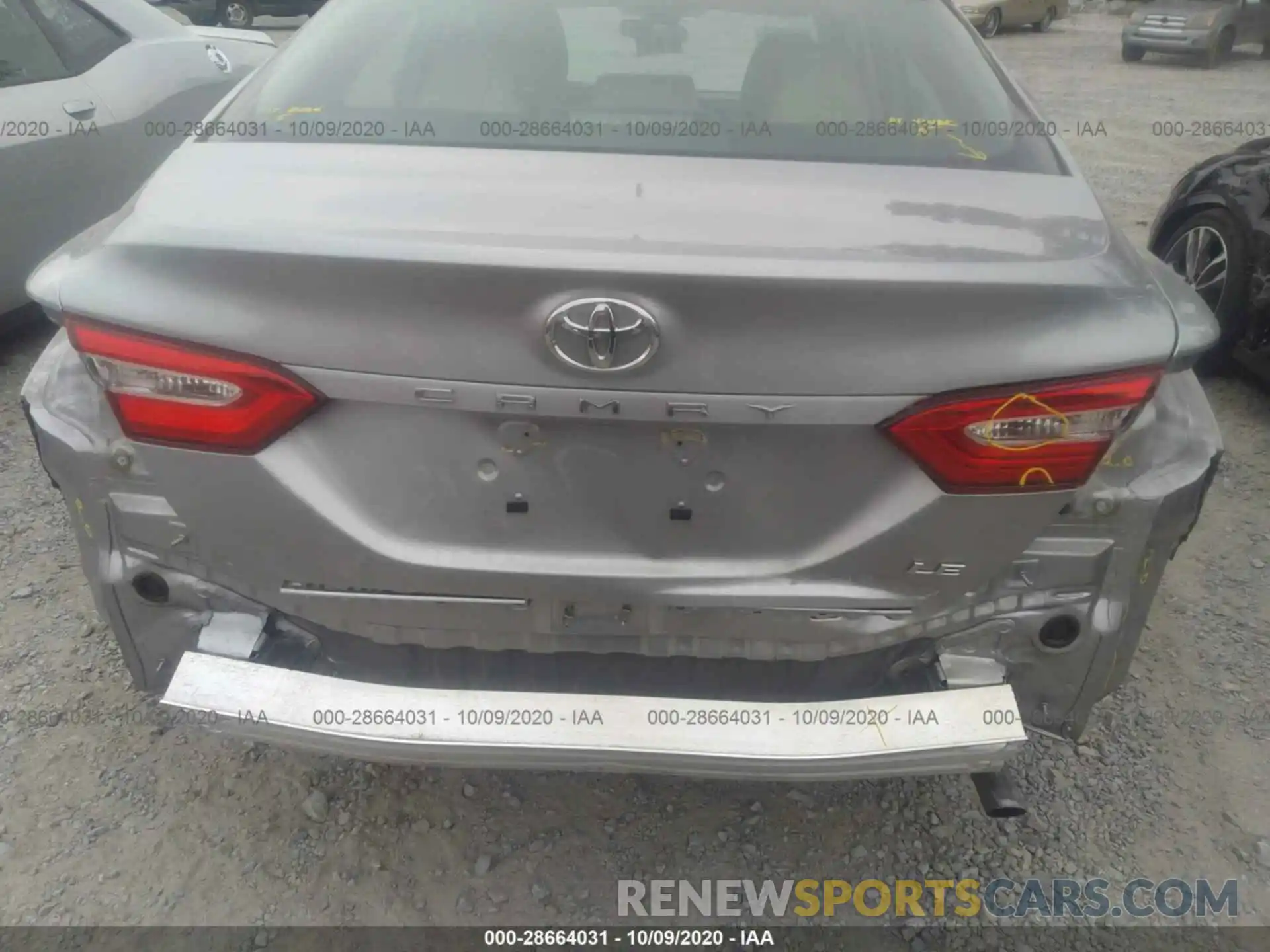 6 Photograph of a damaged car 4T1B11HK1KU781216 TOYOTA CAMRY 2019