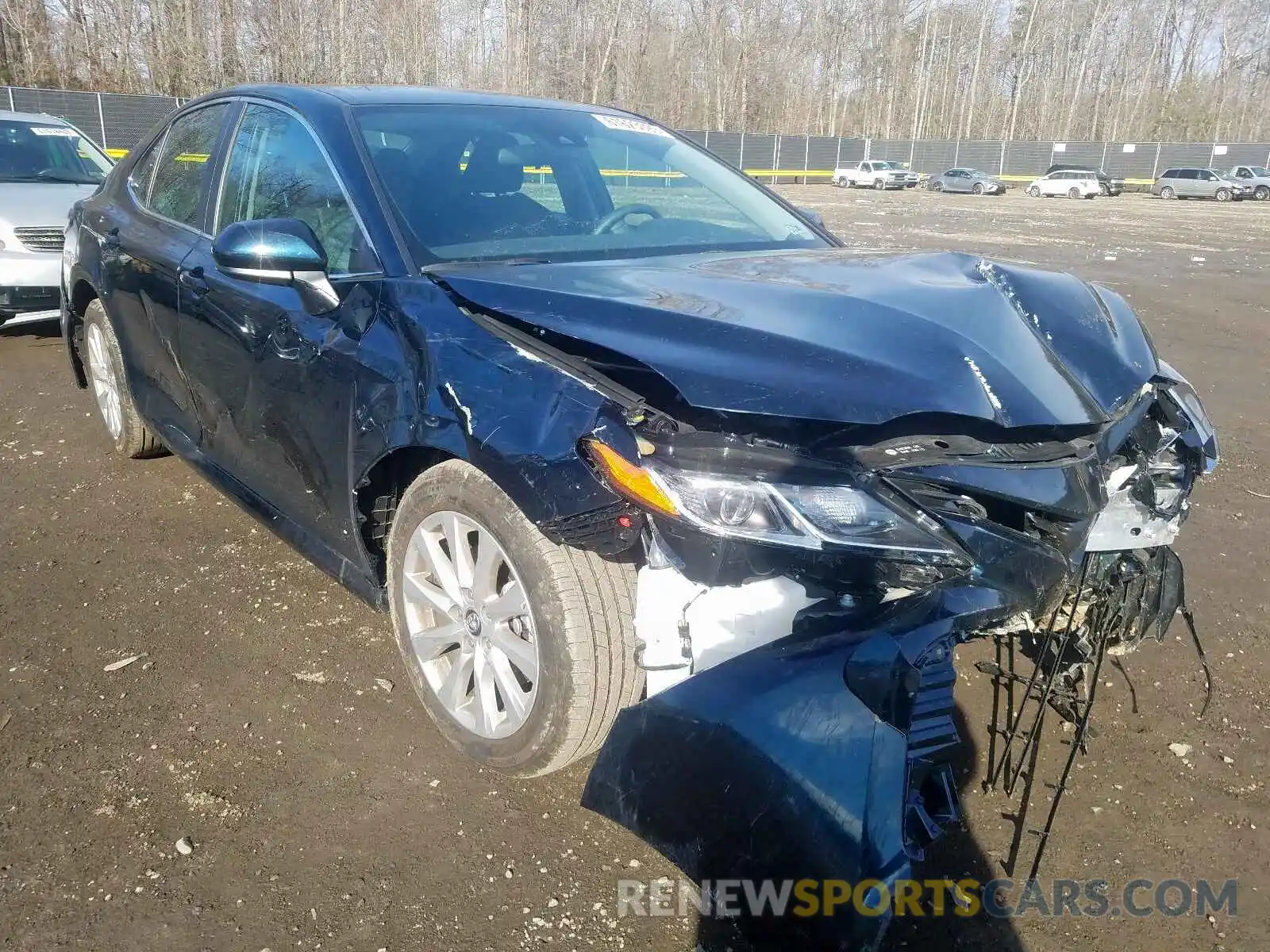 1 Photograph of a damaged car 4T1B11HK1KU781491 TOYOTA CAMRY 2019