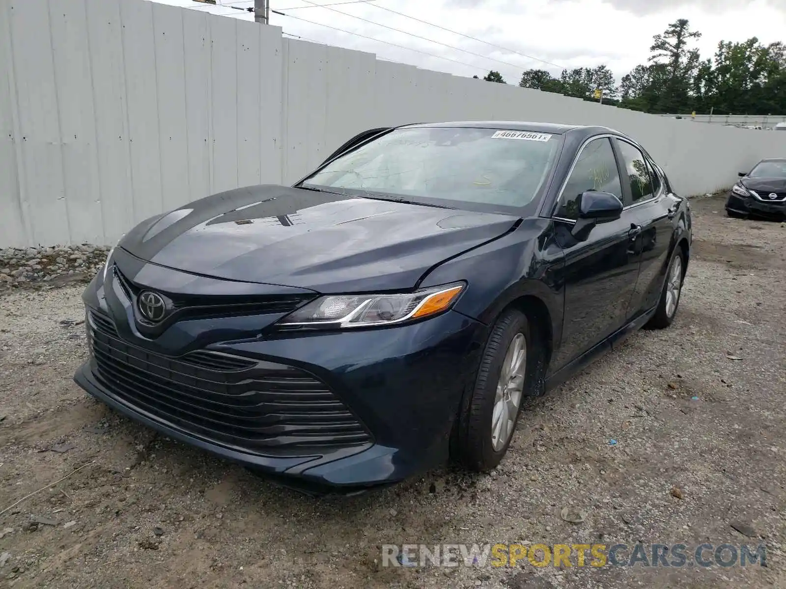 2 Photograph of a damaged car 4T1B11HK1KU781944 TOYOTA CAMRY 2019