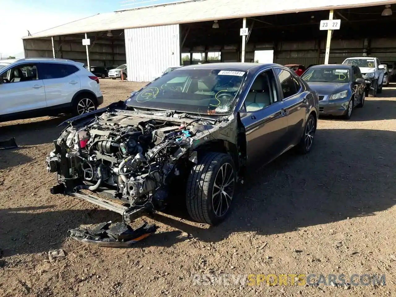 2 Photograph of a damaged car 4T1B11HK1KU782608 TOYOTA CAMRY 2019