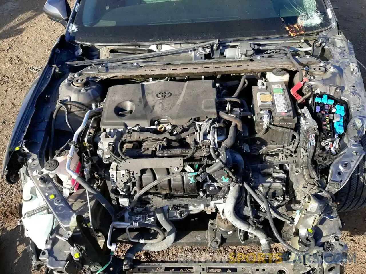 7 Photograph of a damaged car 4T1B11HK1KU782608 TOYOTA CAMRY 2019