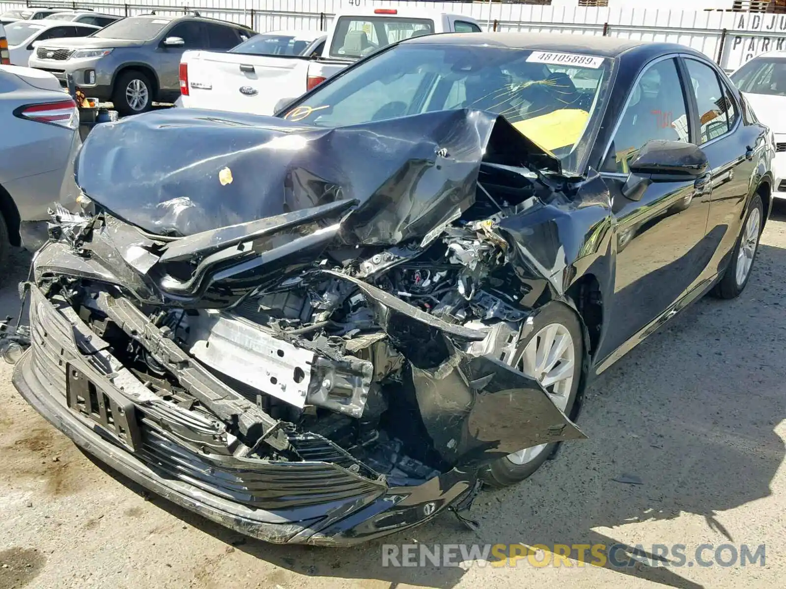 2 Photograph of a damaged car 4T1B11HK1KU782690 TOYOTA CAMRY 2019