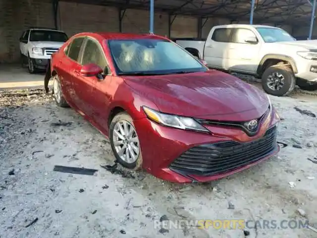 1 Photograph of a damaged car 4T1B11HK1KU784519 TOYOTA CAMRY 2019