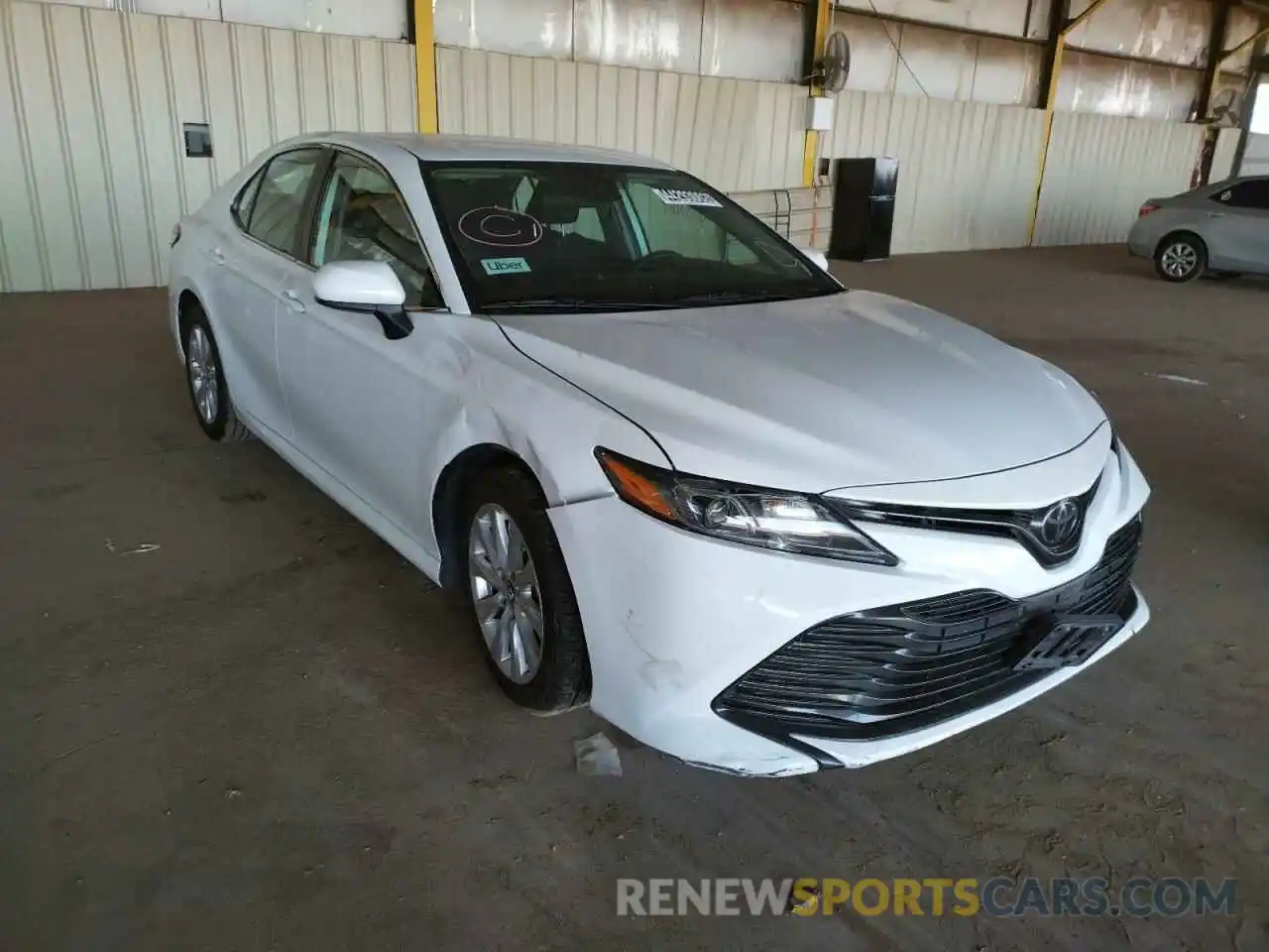 1 Photograph of a damaged car 4T1B11HK1KU786304 TOYOTA CAMRY 2019