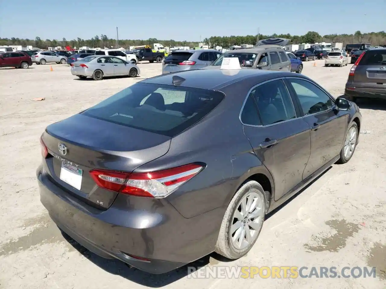 4 Photograph of a damaged car 4T1B11HK1KU786495 TOYOTA CAMRY 2019