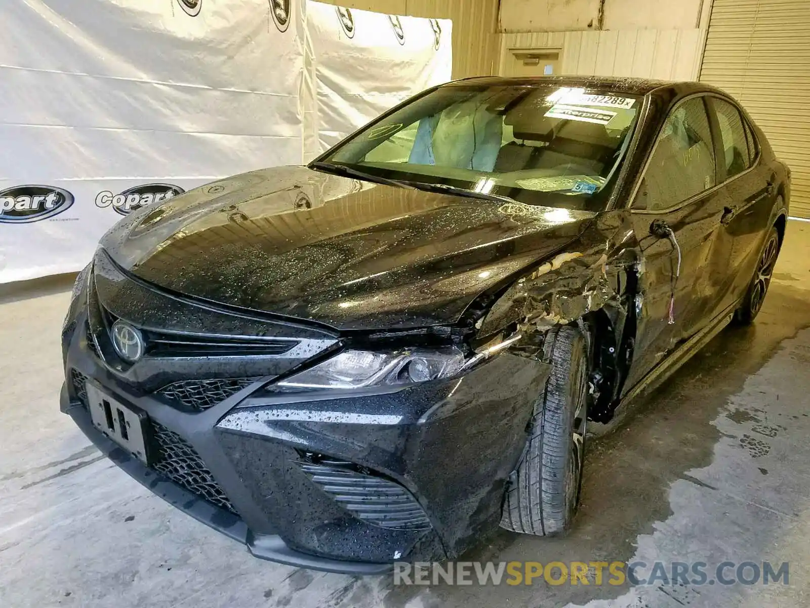 2 Photograph of a damaged car 4T1B11HK1KU787372 TOYOTA CAMRY 2019