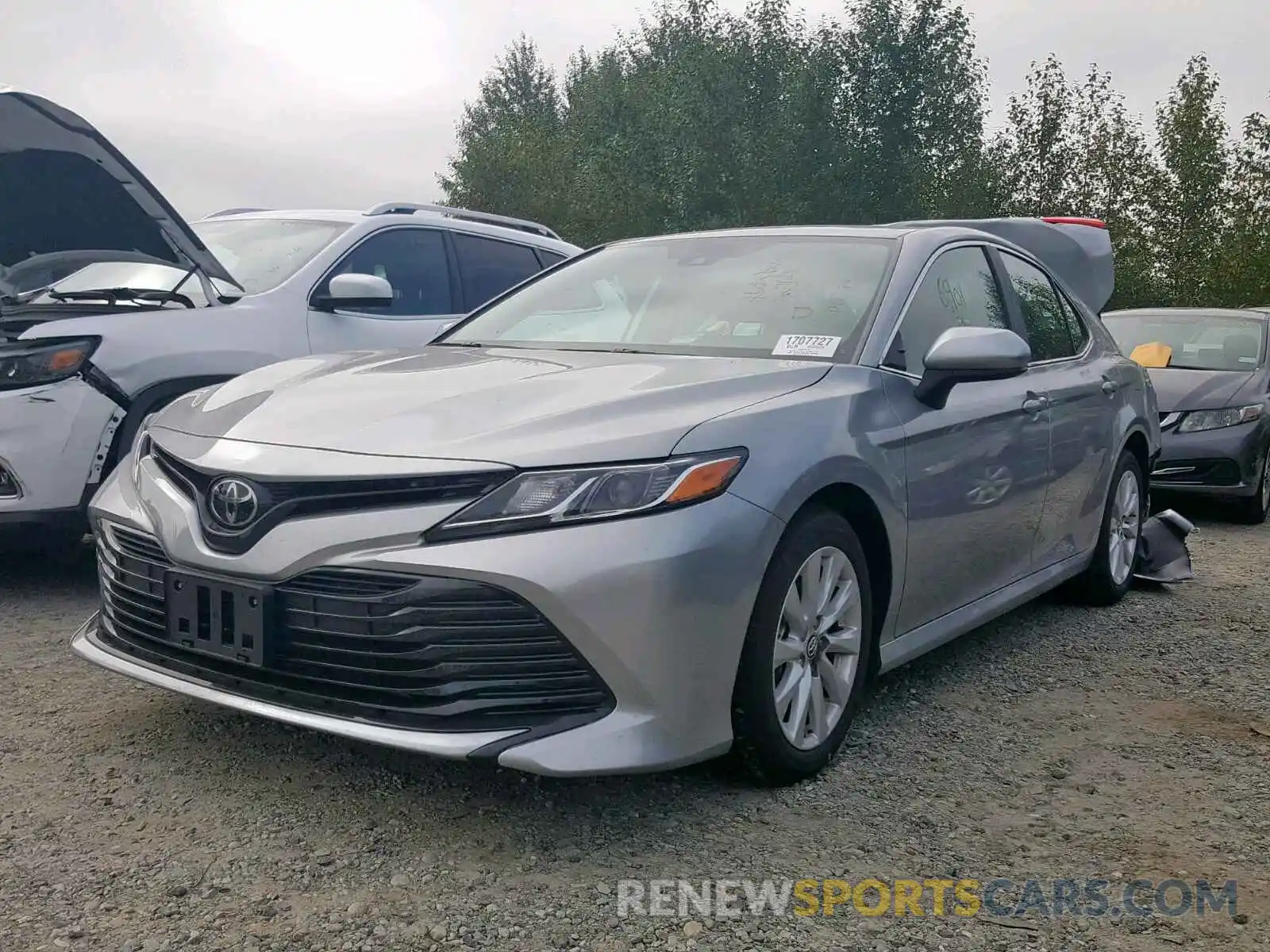 2 Photograph of a damaged car 4T1B11HK1KU788635 TOYOTA CAMRY 2019