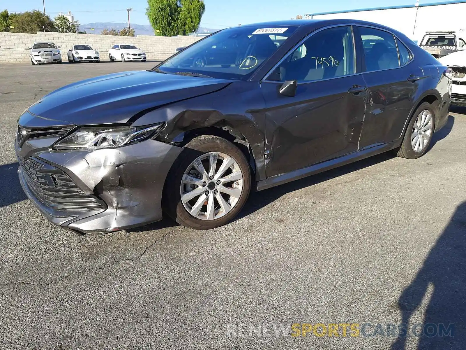 2 Photograph of a damaged car 4T1B11HK1KU789123 TOYOTA CAMRY 2019