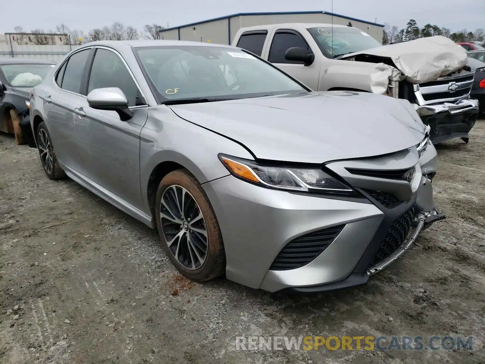 1 Photograph of a damaged car 4T1B11HK1KU789767 TOYOTA CAMRY 2019