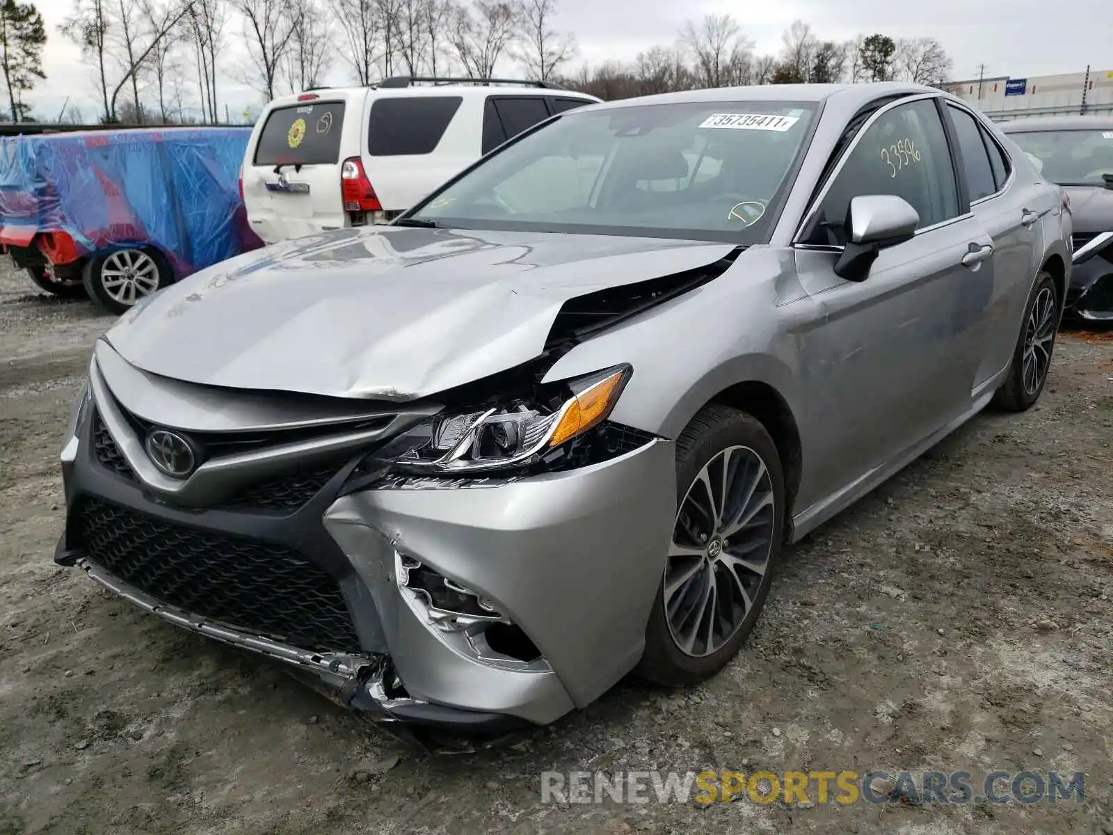 2 Photograph of a damaged car 4T1B11HK1KU789767 TOYOTA CAMRY 2019