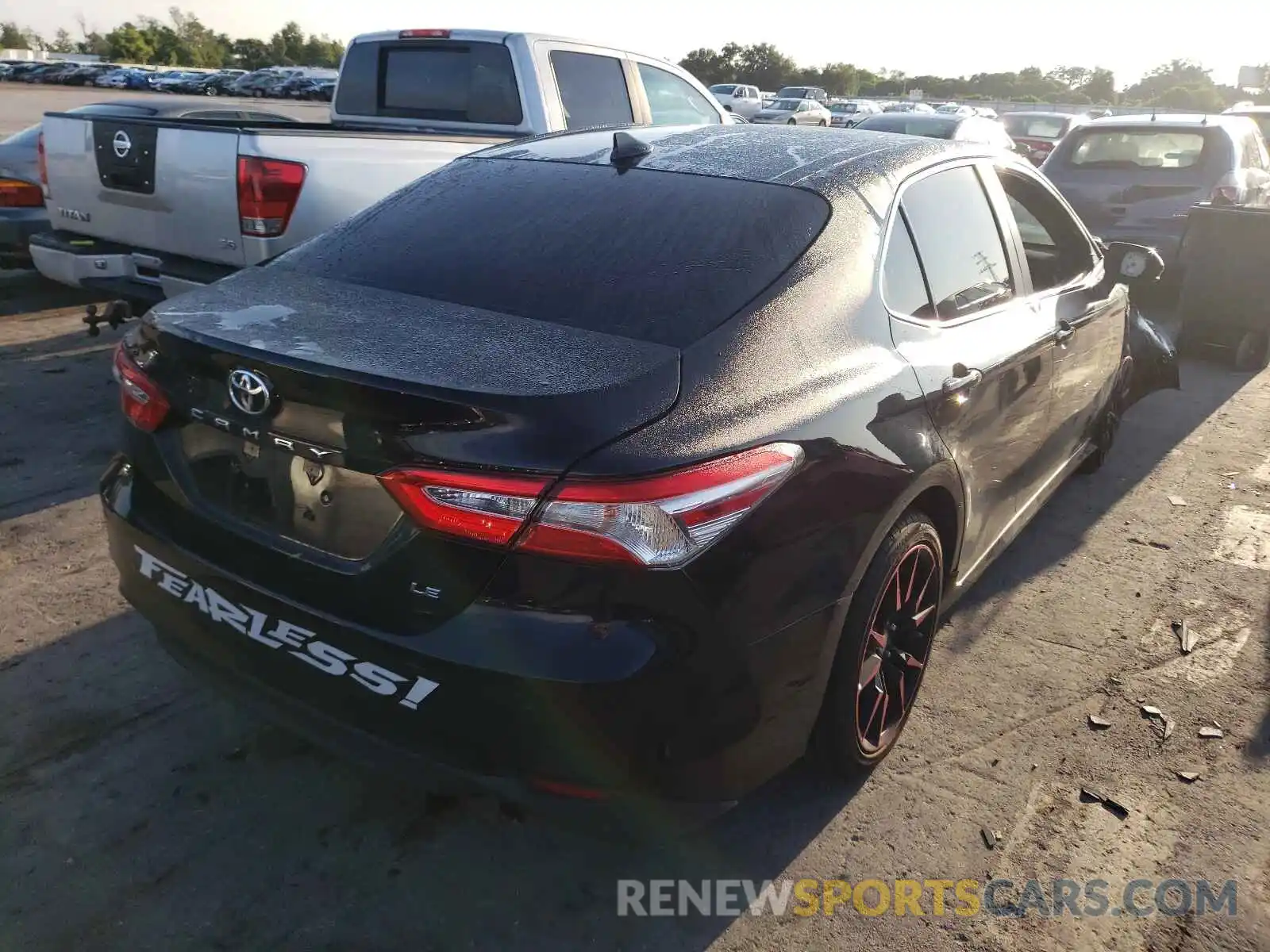 4 Photograph of a damaged car 4T1B11HK1KU791325 TOYOTA CAMRY 2019