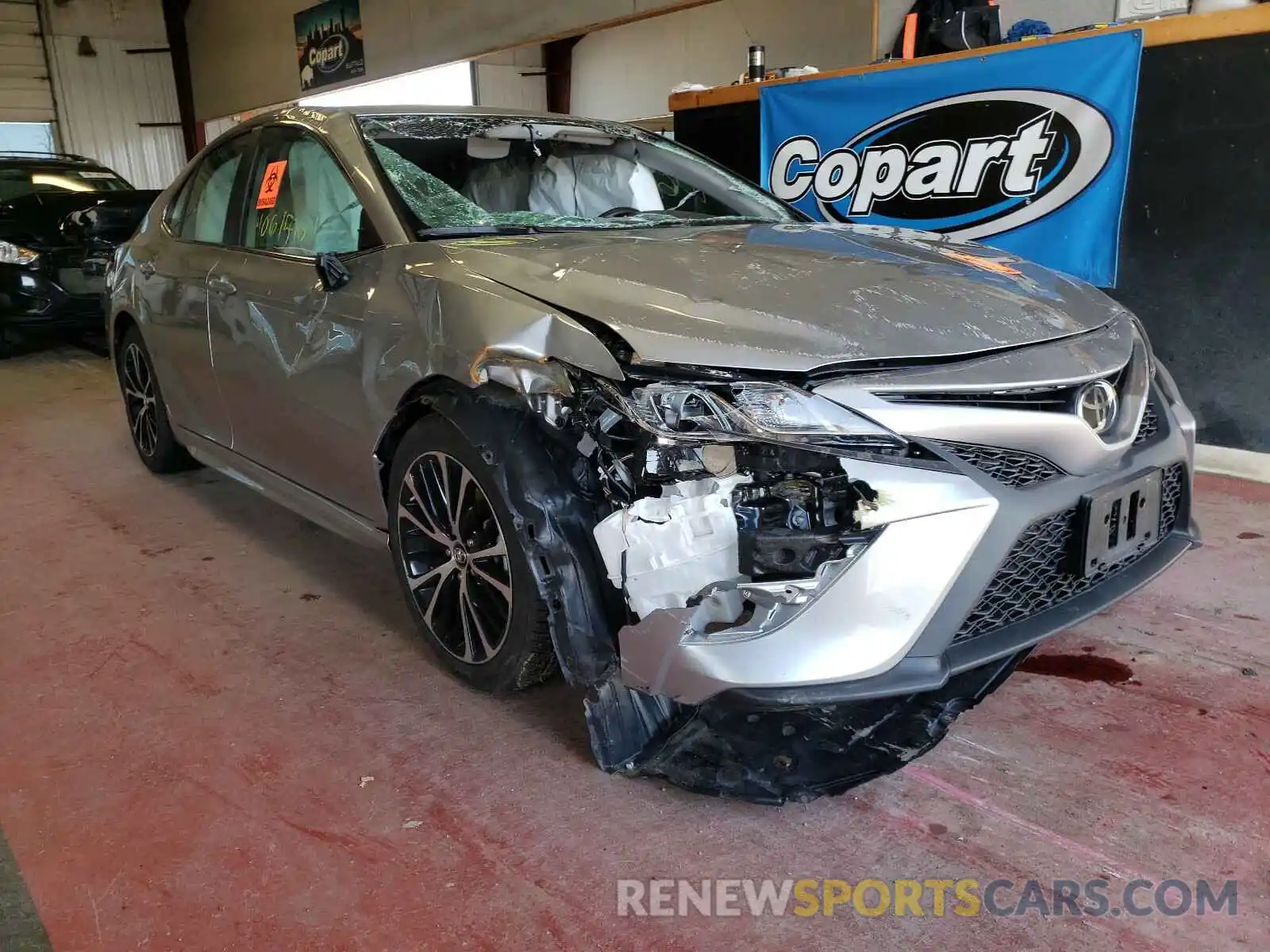 1 Photograph of a damaged car 4T1B11HK1KU792507 TOYOTA CAMRY 2019