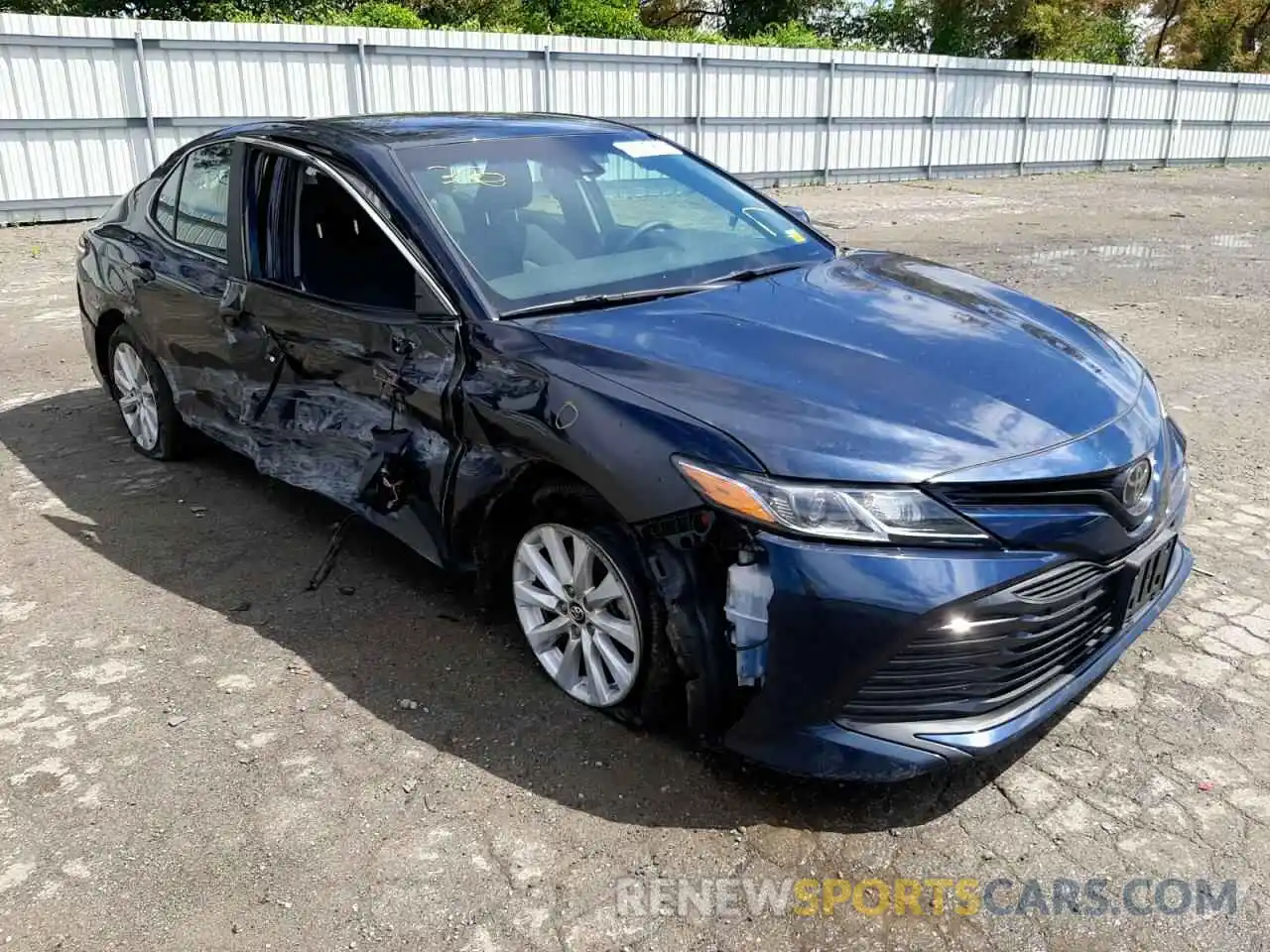 1 Photograph of a damaged car 4T1B11HK1KU793379 TOYOTA CAMRY 2019