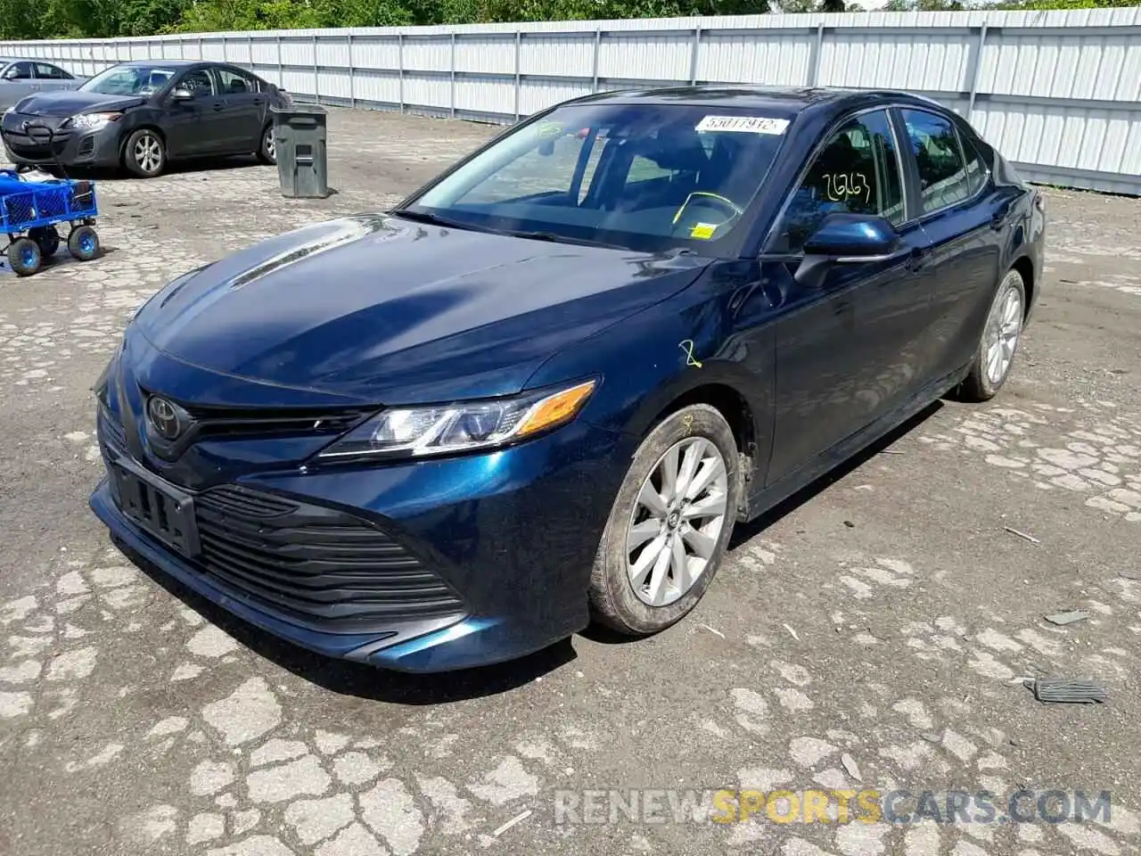 2 Photograph of a damaged car 4T1B11HK1KU793379 TOYOTA CAMRY 2019