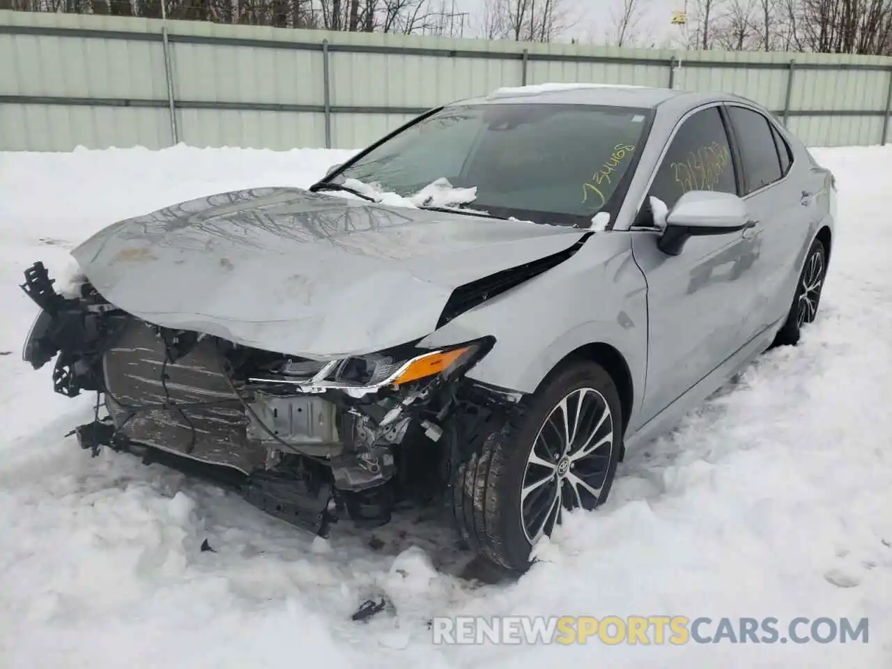 2 Photograph of a damaged car 4T1B11HK1KU793611 TOYOTA CAMRY 2019