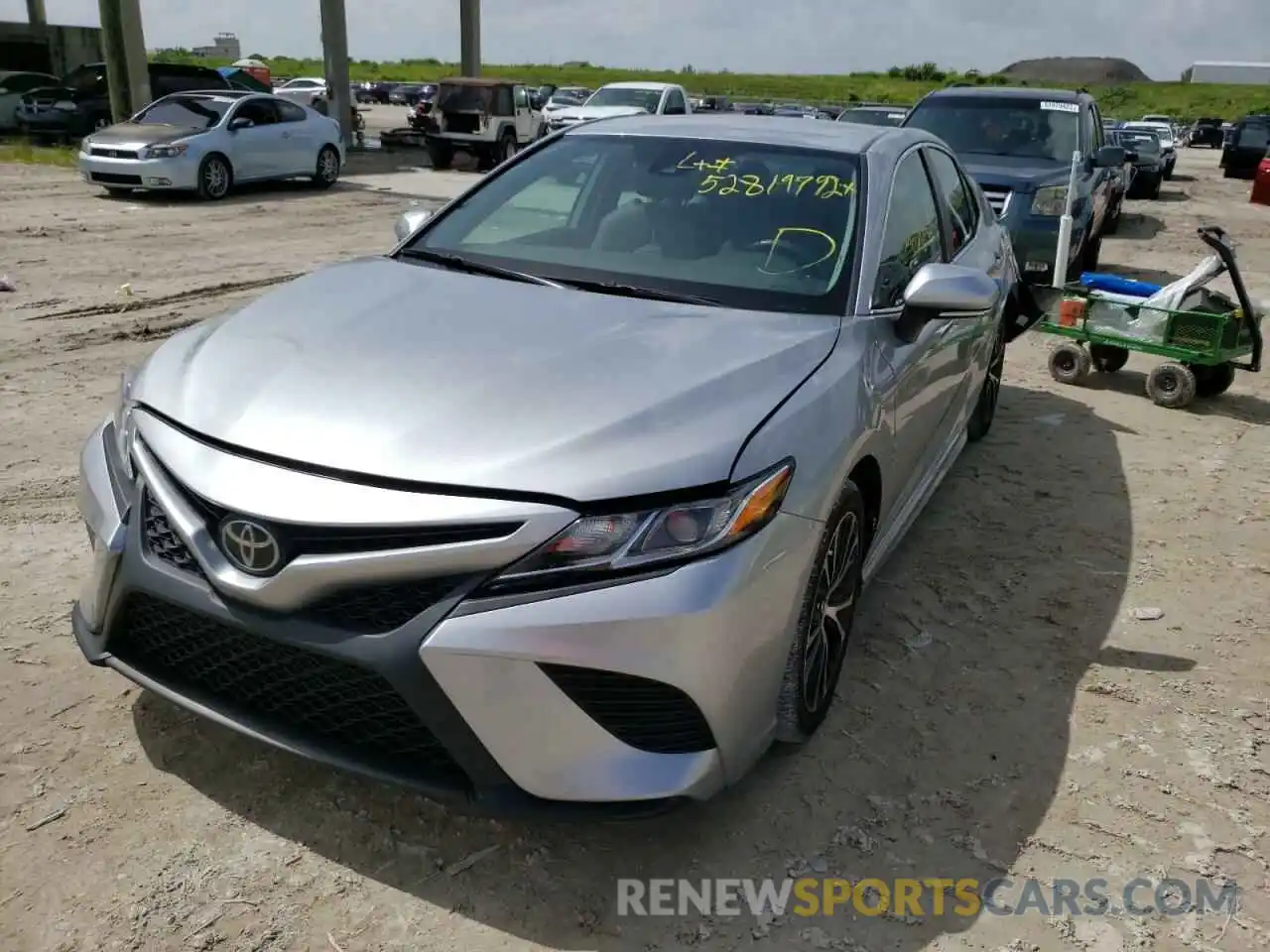 2 Photograph of a damaged car 4T1B11HK1KU793785 TOYOTA CAMRY 2019