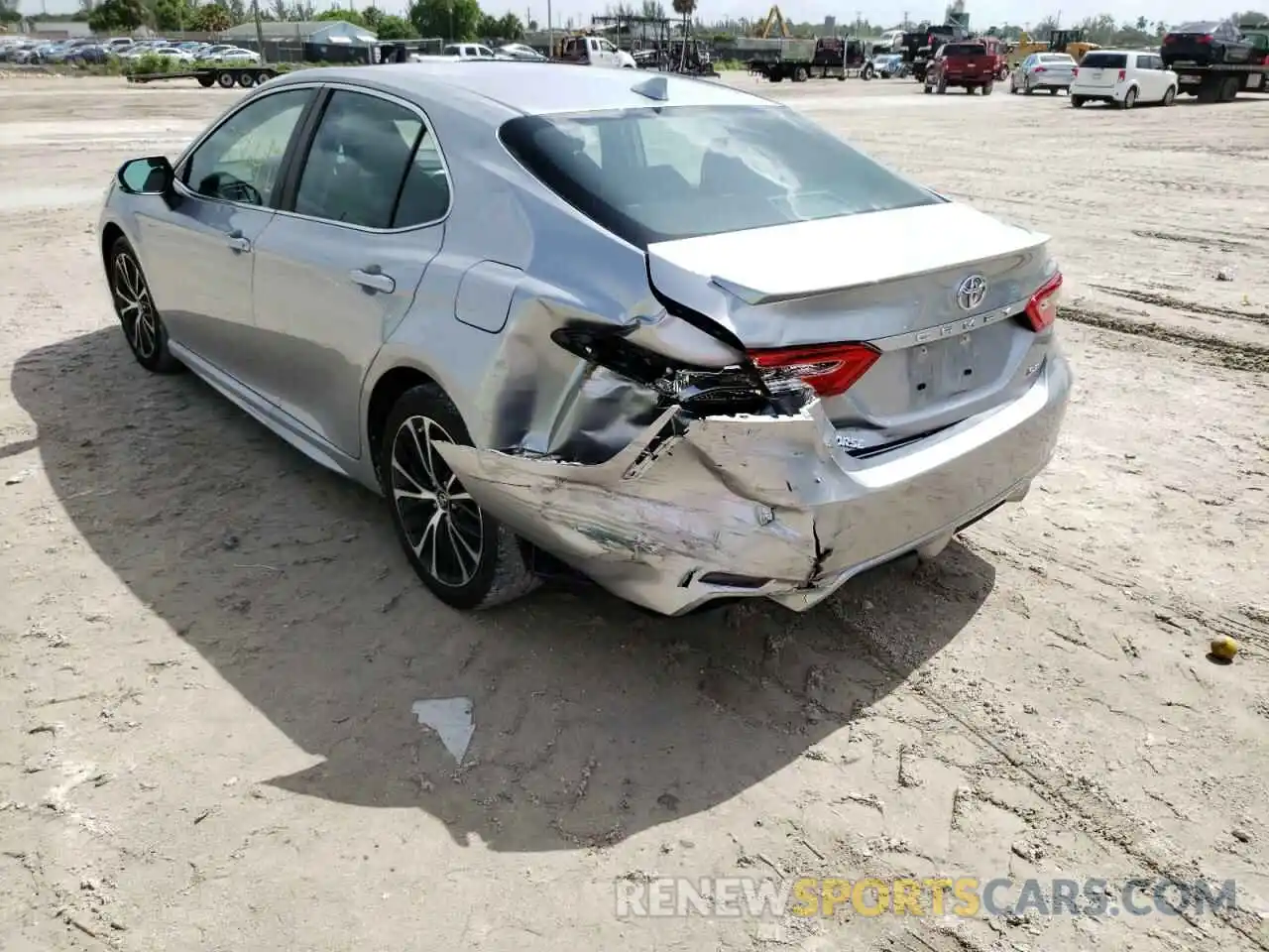 3 Photograph of a damaged car 4T1B11HK1KU793785 TOYOTA CAMRY 2019