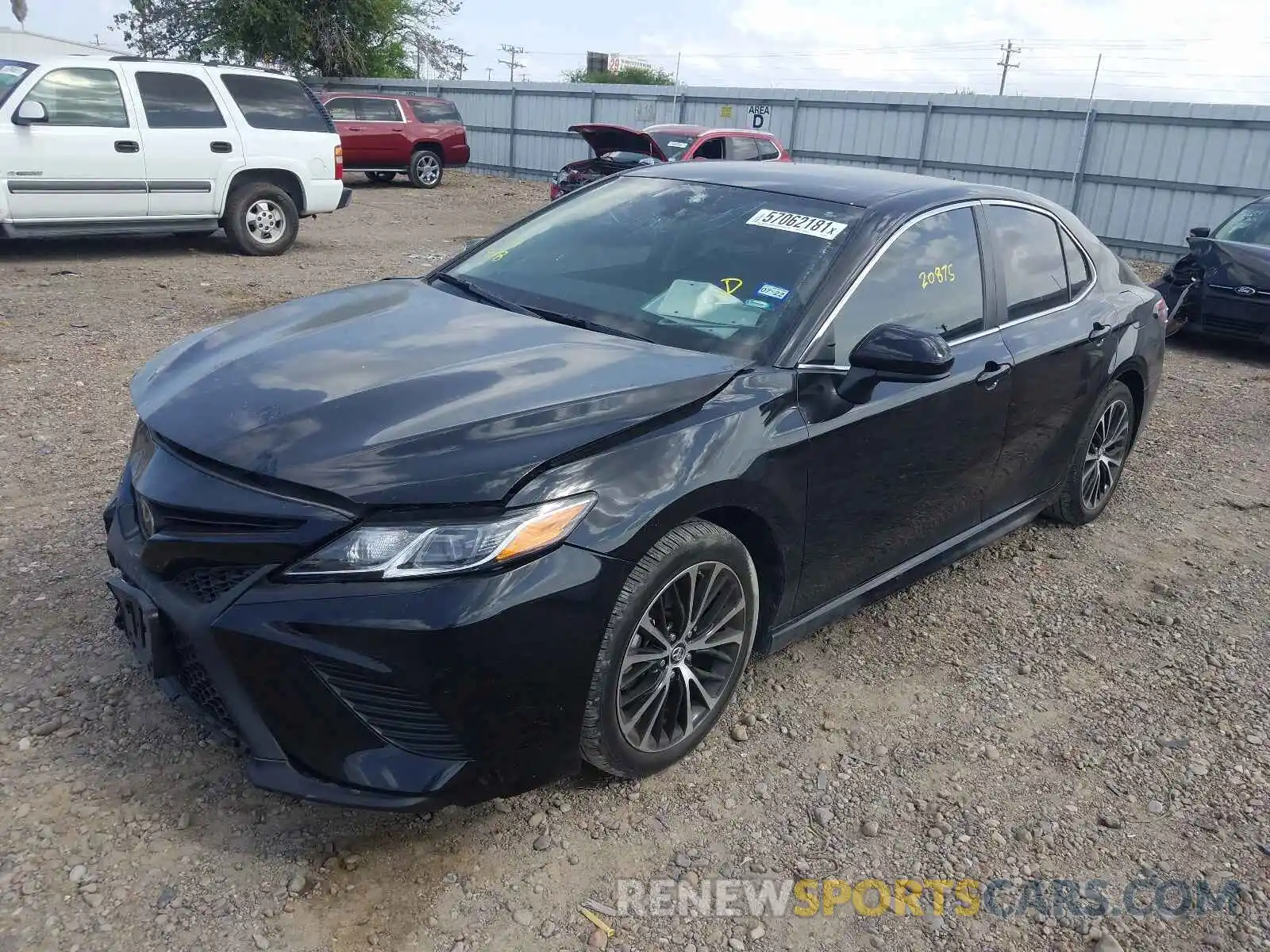 2 Photograph of a damaged car 4T1B11HK1KU795939 TOYOTA CAMRY 2019