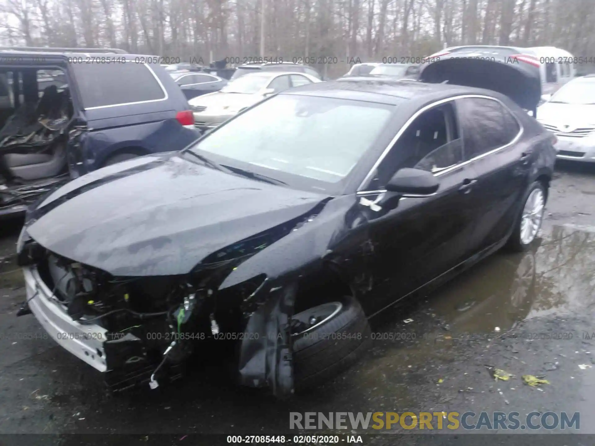 2 Photograph of a damaged car 4T1B11HK1KU796010 TOYOTA CAMRY 2019