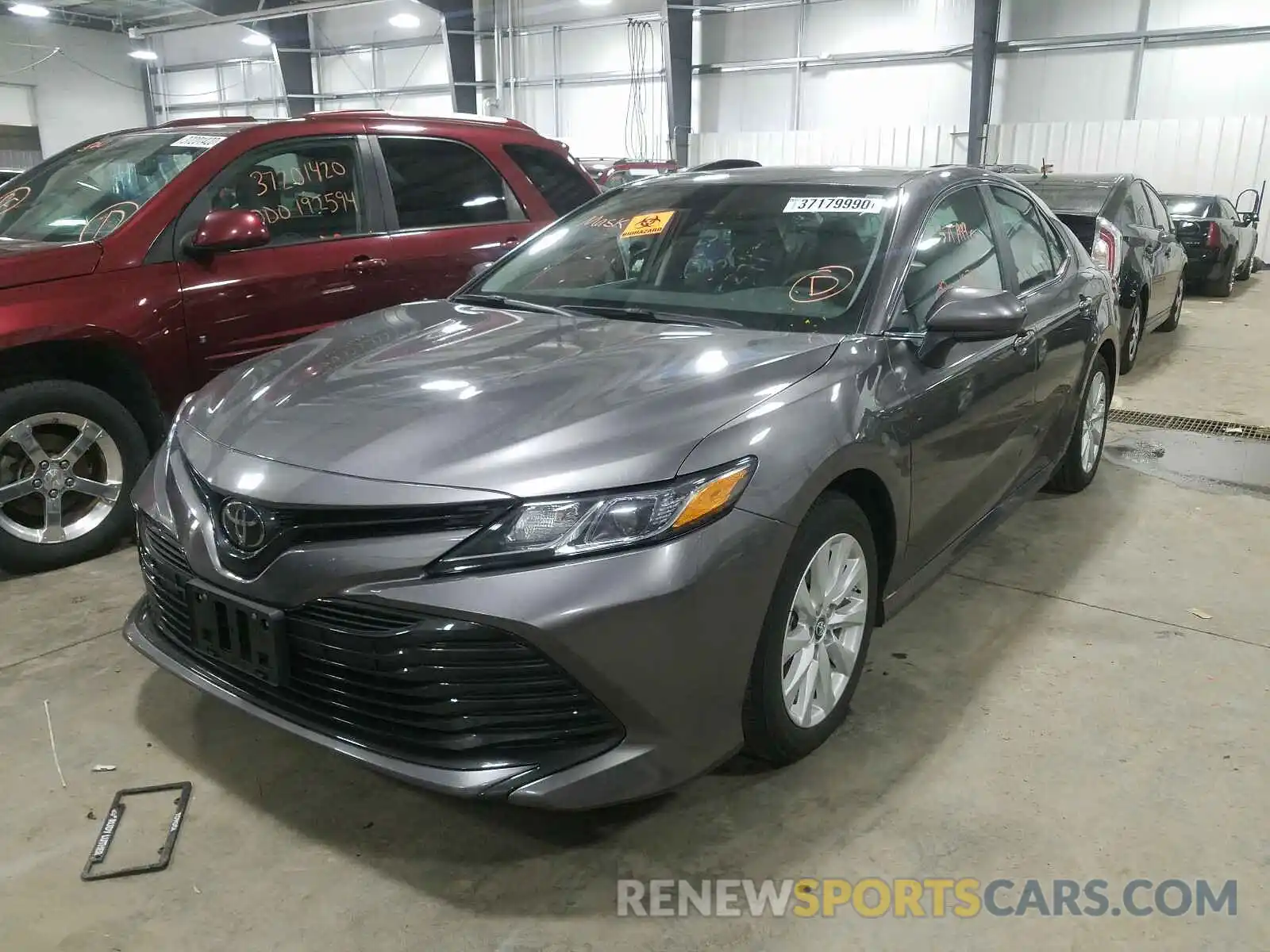 2 Photograph of a damaged car 4T1B11HK1KU797206 TOYOTA CAMRY 2019