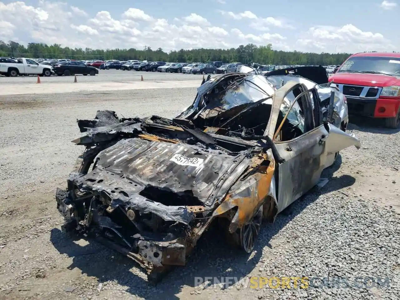 2 Photograph of a damaged car 4T1B11HK1KU798386 TOYOTA CAMRY 2019