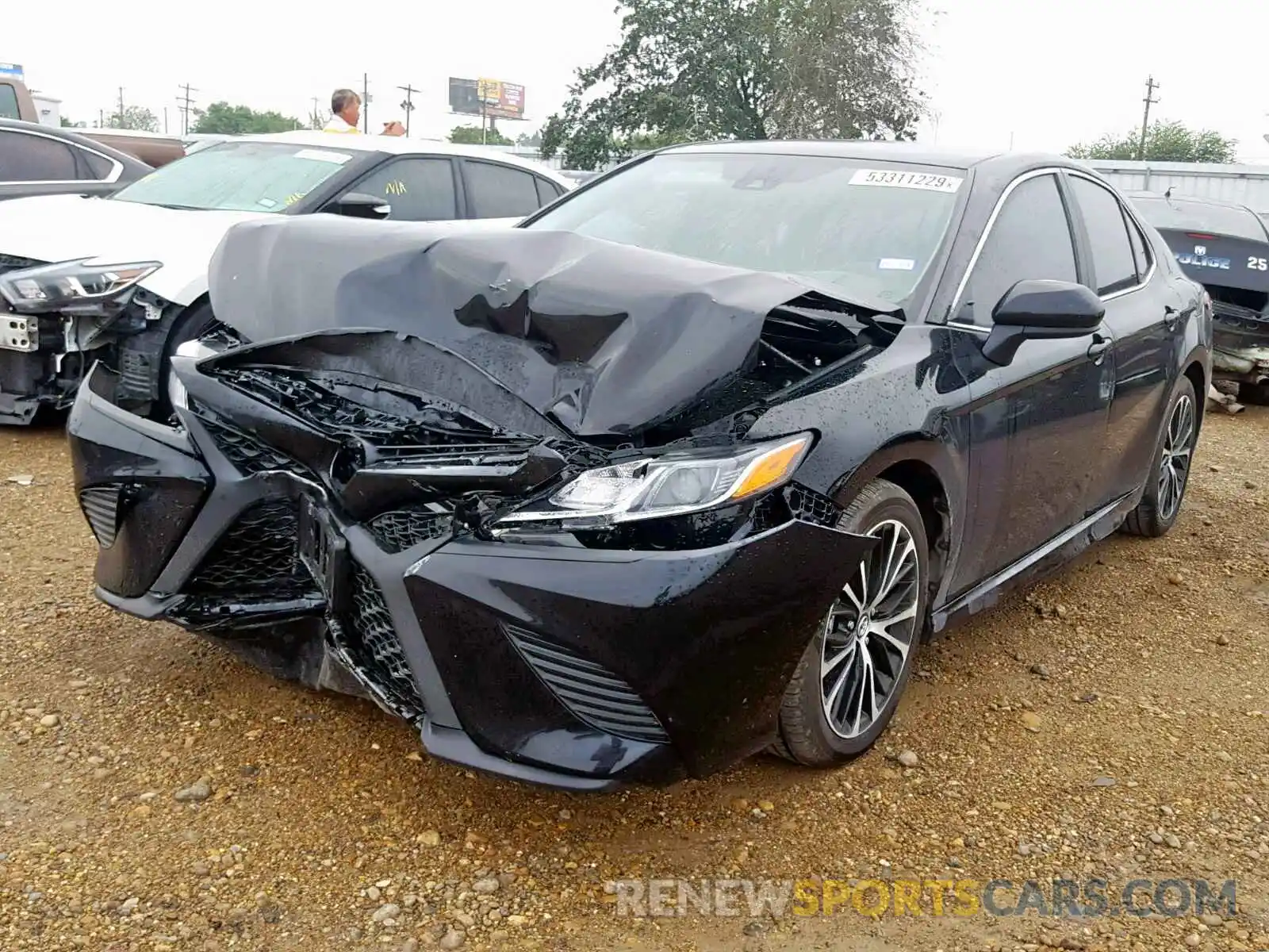 2 Photograph of a damaged car 4T1B11HK1KU800878 TOYOTA CAMRY 2019