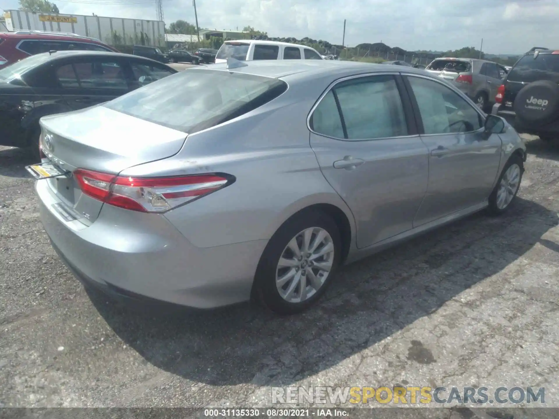 4 Photograph of a damaged car 4T1B11HK1KU802940 TOYOTA CAMRY 2019