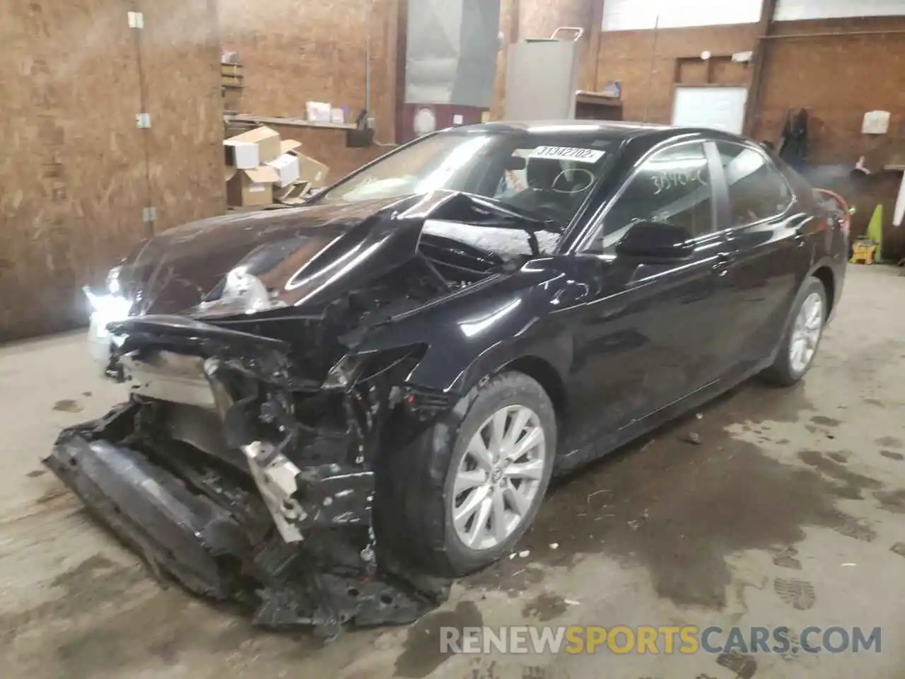 2 Photograph of a damaged car 4T1B11HK1KU803215 TOYOTA CAMRY 2019