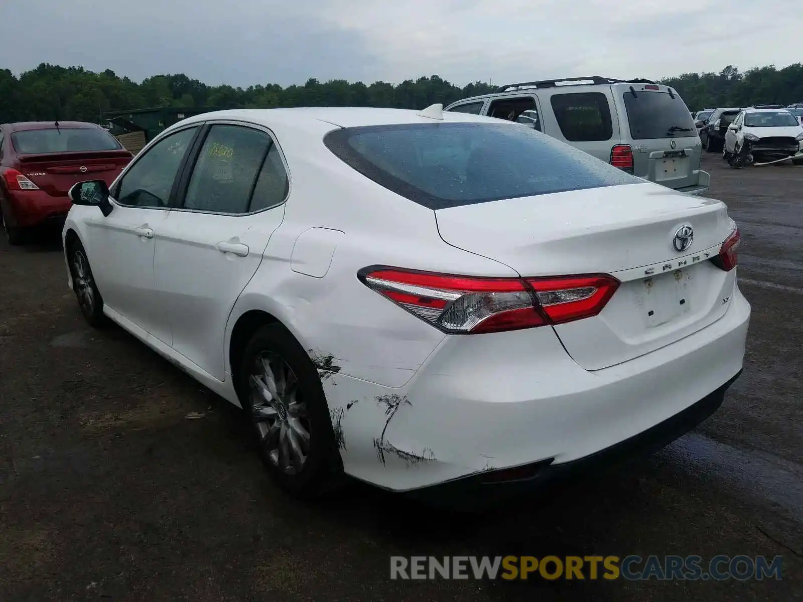 3 Photograph of a damaged car 4T1B11HK1KU803411 TOYOTA CAMRY 2019